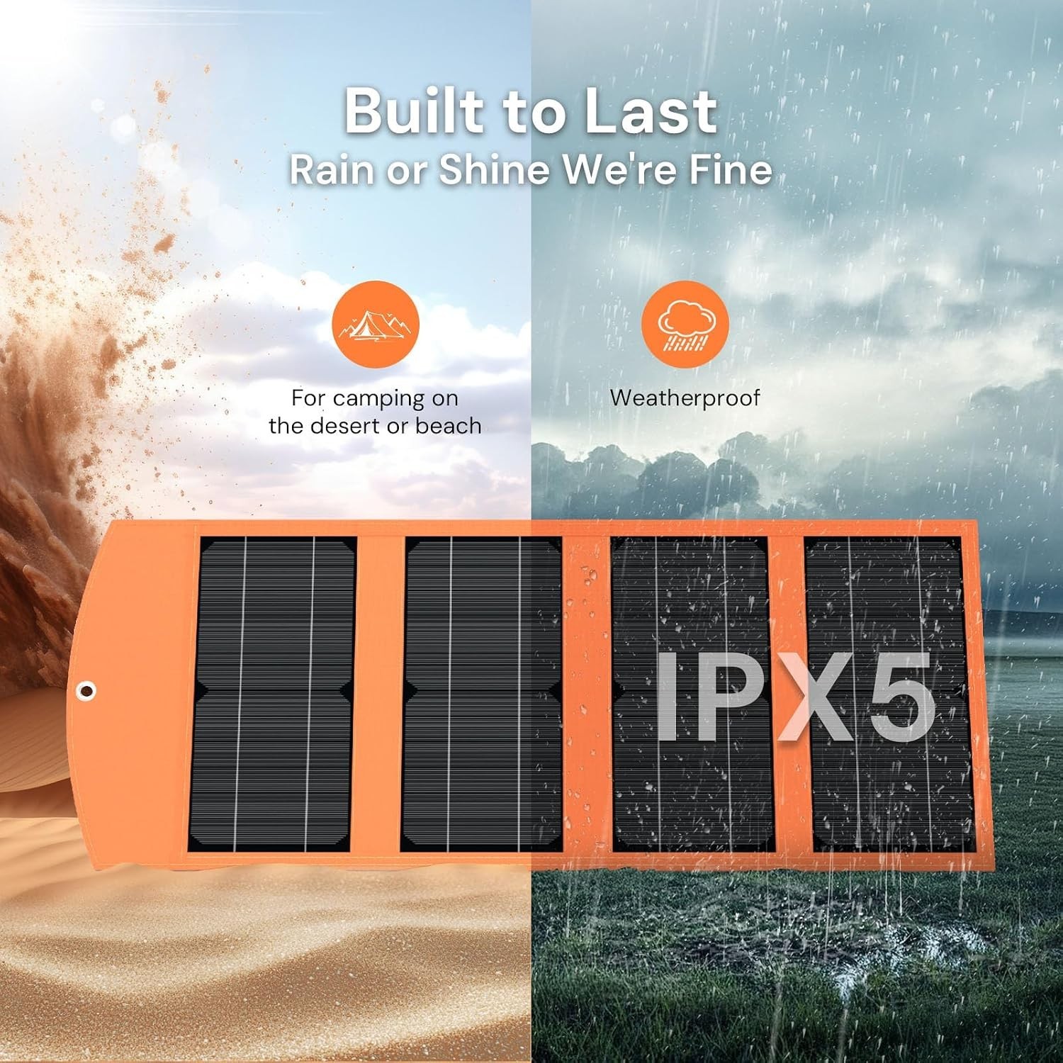 30W Foldable Solar Panel Charger – Fast Charging Solution for Travel & Outdoors