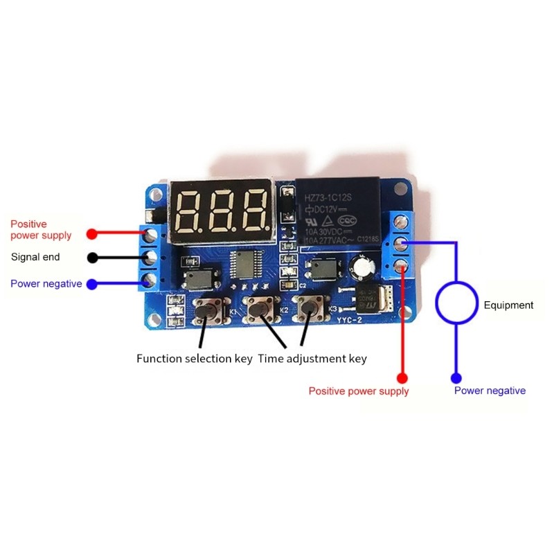 Digital Delay Control Module for DIY Circuit and Timing Control Application