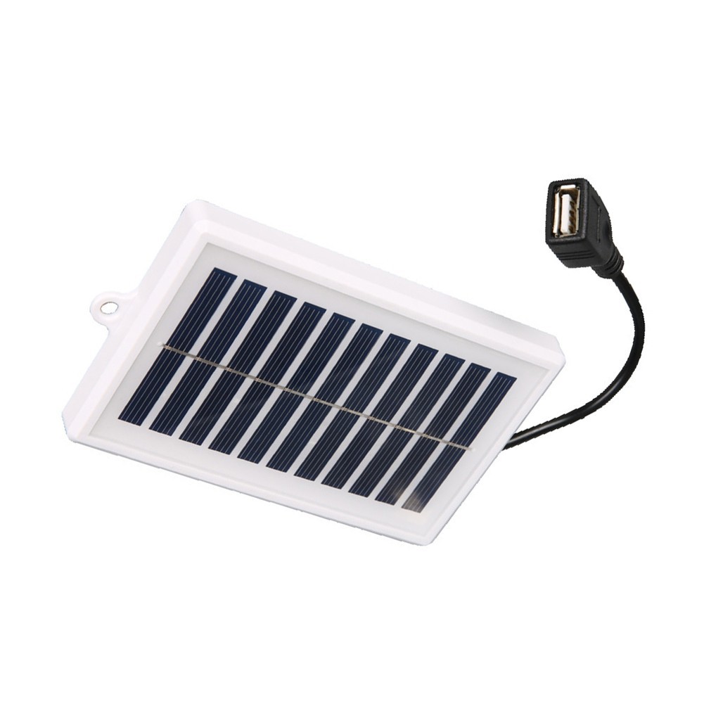2W 5V Portable Solar Charging Board 5x3x0.5CM USB Output for Outdoor Use