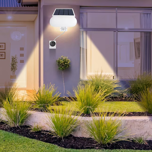 Wasserstein 2-in-1 Solar Panel & Security Light Charger for Wyze Cam Outdoor
