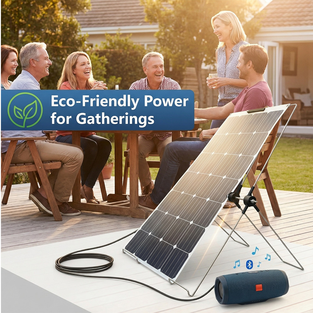 2 Pack Portable Solar Panel Tilt Mount Stand Adjustable Stainless Steel Bracket
