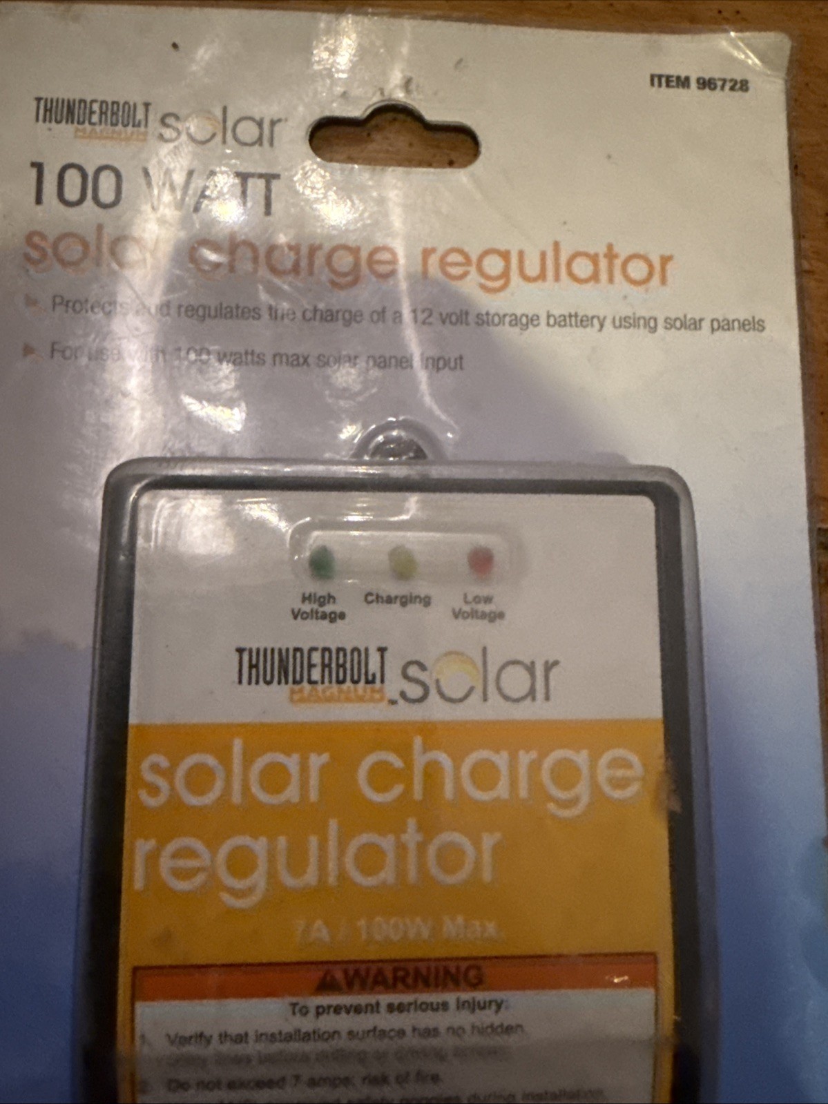 Thunderbolt Magnum 100 Watt Solar Charge Regulator New In Package Free Shipping