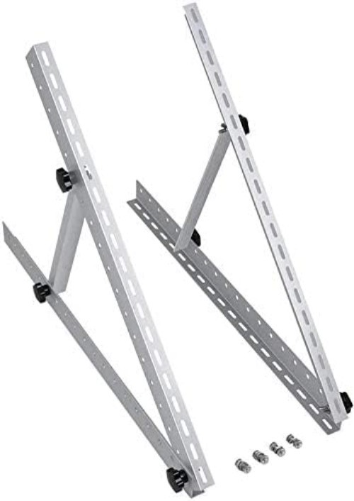 Lightweight 28in Adjustable Solar Panel Mount Bracket Set for Versatile Uses