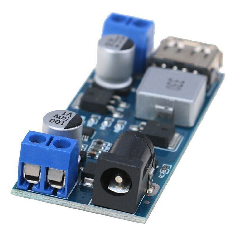 Compact and Reliable 24V 12V to 5V 5A Step Down Supply USB