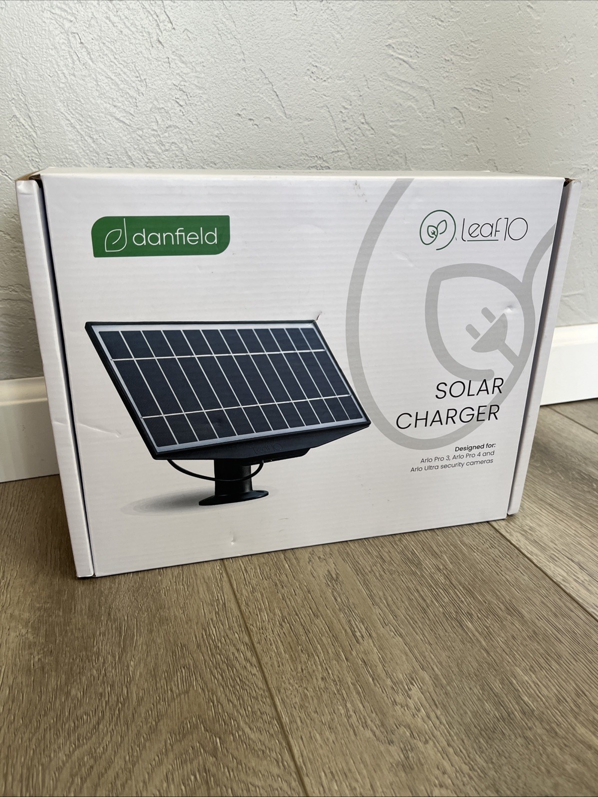 6W Solar Panel Charger For Arlo Pro 3 Floodlight, Pro 4 & Pro 5S Outdoor Cameras