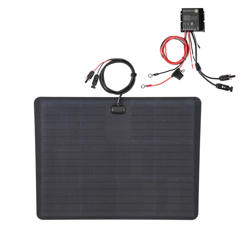 Easy Lensun 60W 12V Hood/Bonnet Flexible Solar Panel for Nissan Rogue