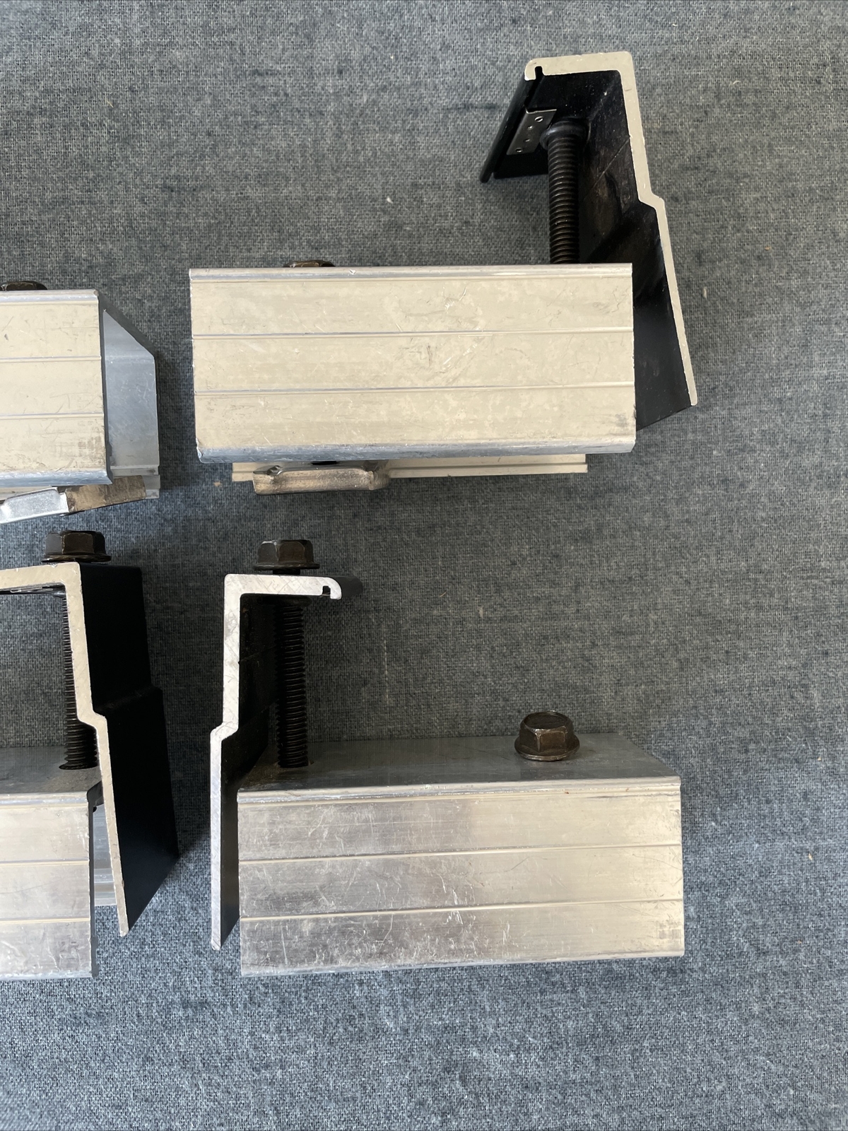 EcoX Ecolibrium Solar ES10136 ASM End Clamp Lot Of 4 & No Box