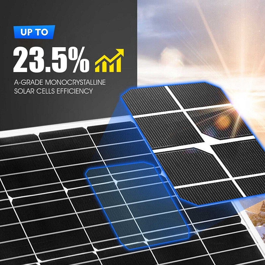 400W Watt Solar Panel Kit 12V Mono Solar Panels RV Marine Home Camping Off Grid