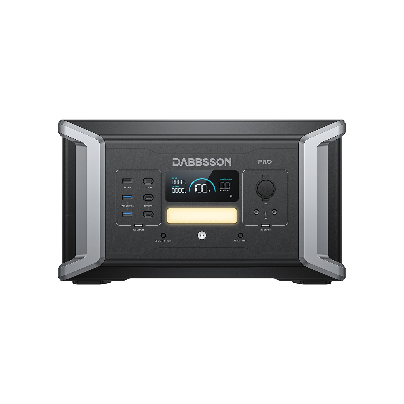 Dabbsson 2048Wh 3600W Portable Power Station Solar Generator 2xDBS1000Pro Home