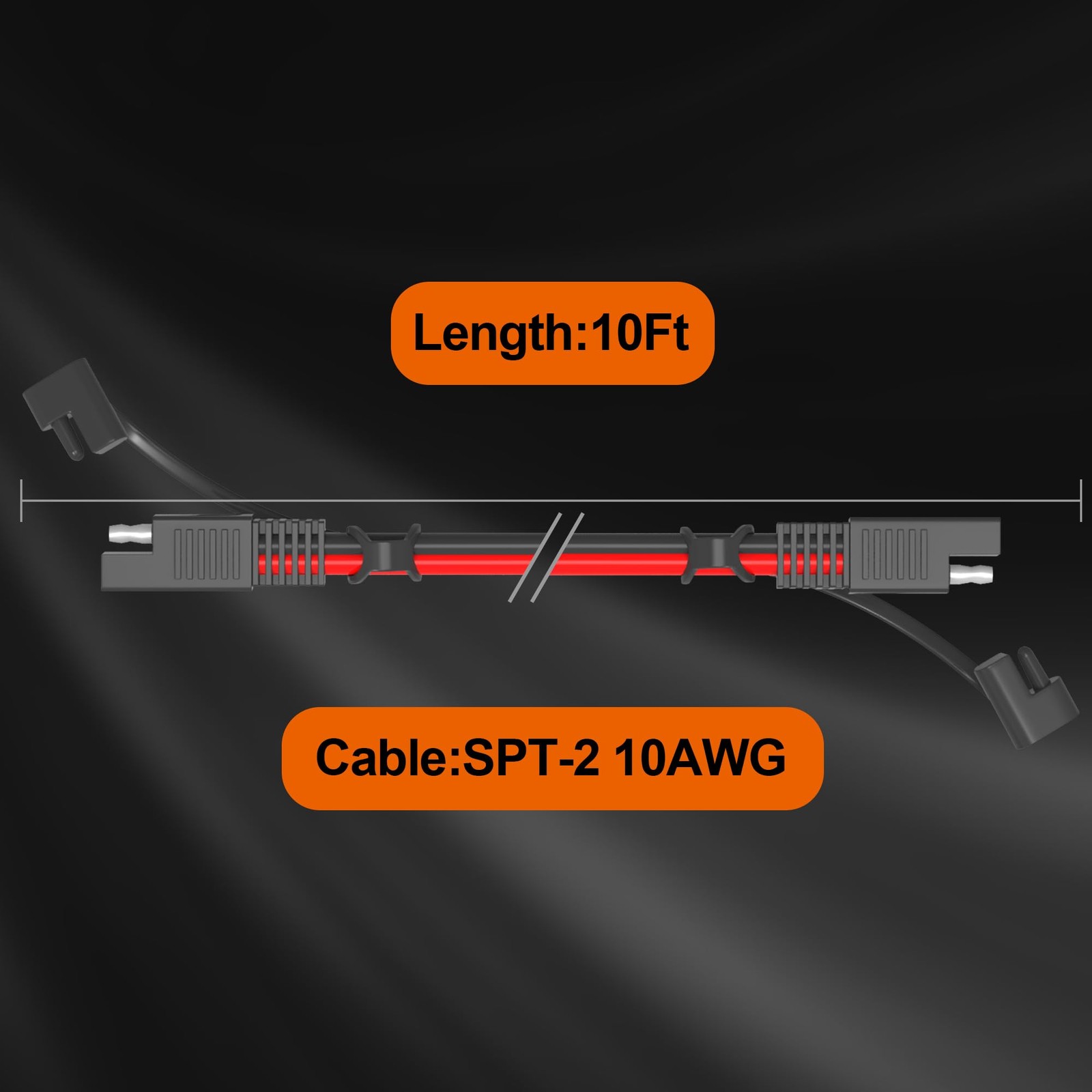 3FT SAE to Extension Cable 10 AWG Quick Disconnect SAE Connector Solar Panel …