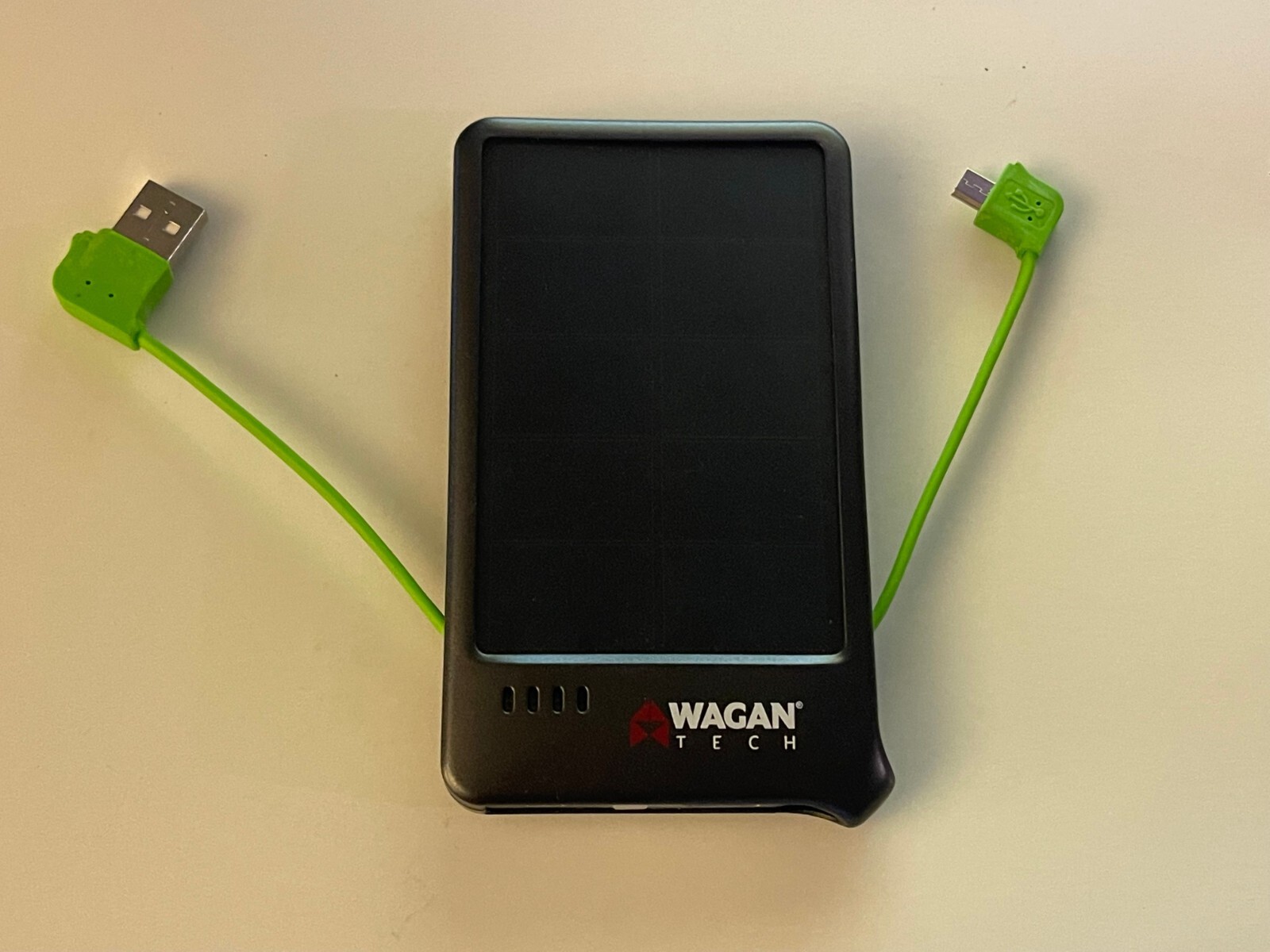 WAGAN Tech SOLAR e CHARGER Solo with manual