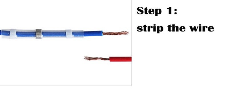 25ea AWG 12-10 Waterproof Solder Seal Heat Shrink butt Connectors