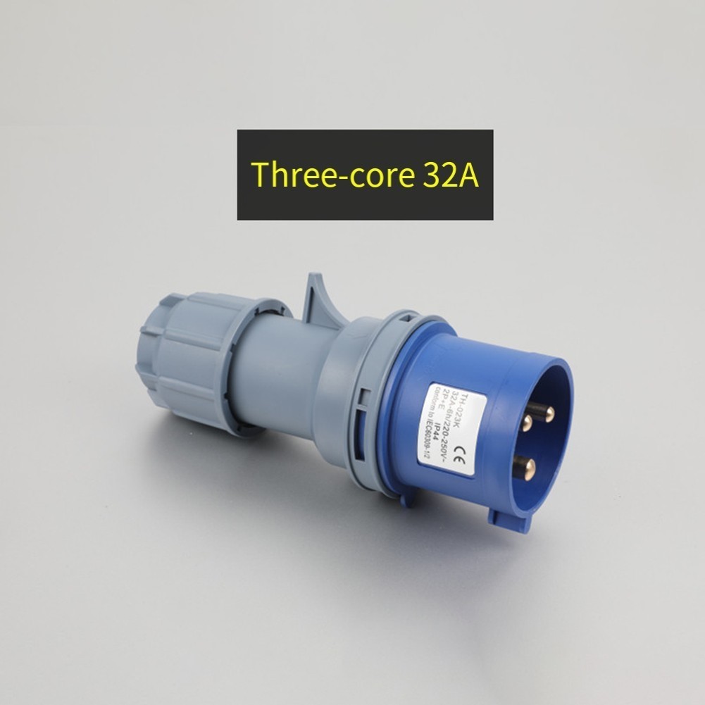 Flame Retardant 3 Pin Industrial Connector Male Female for Agriculture Industry