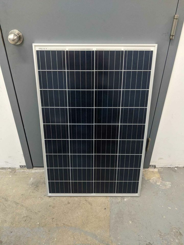 Coleman 100W Watt Solar Panel 12V Volt Poly Off Grid Battery Charge RV BOAT