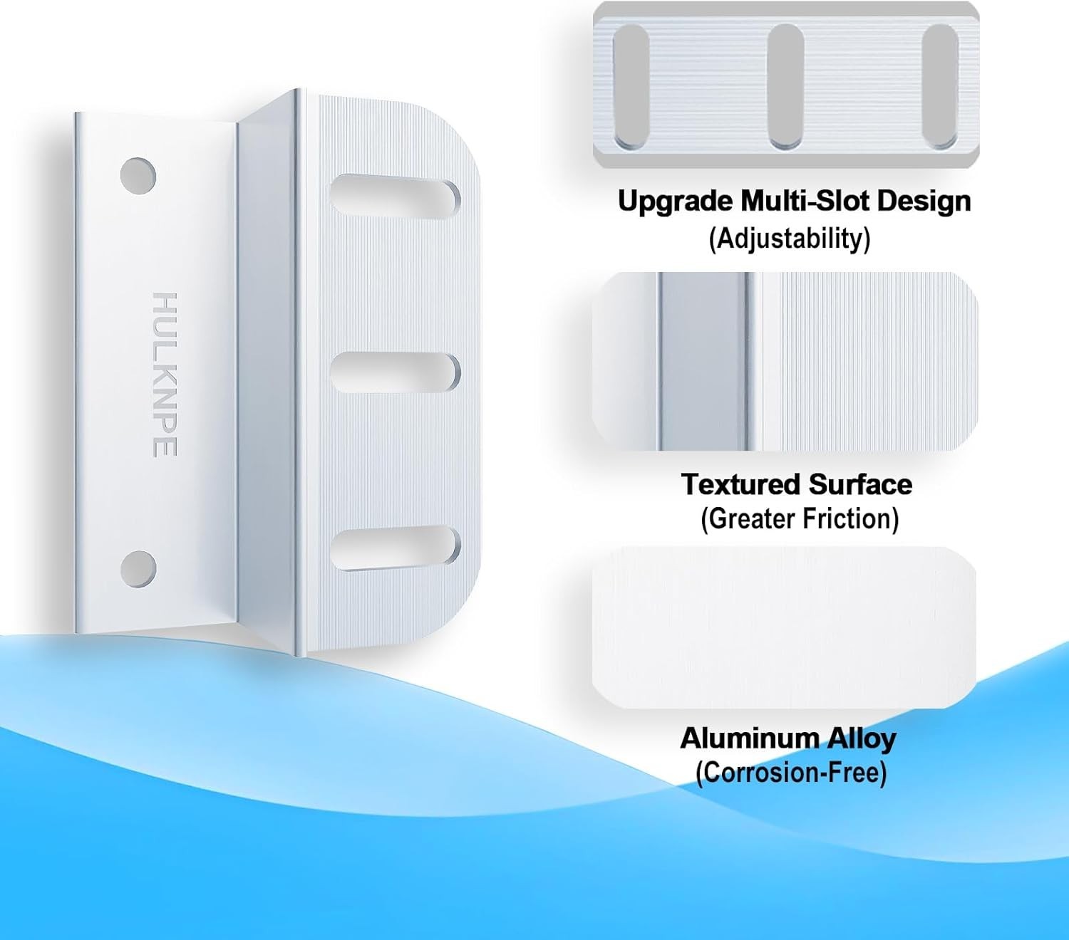 Z Brackets Solar Panel Mounting Kit 16 Pack Heavy Duty Multi-Slot Aluminum Co…