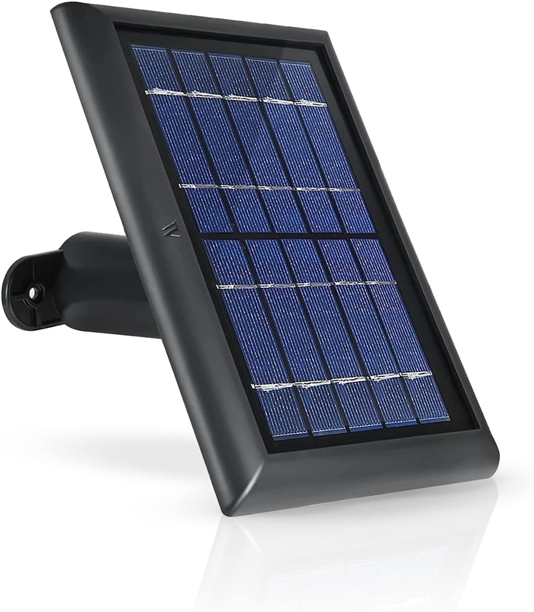 Durable Solar Panel for Continuous Power – Compatible with Ring Security Systems