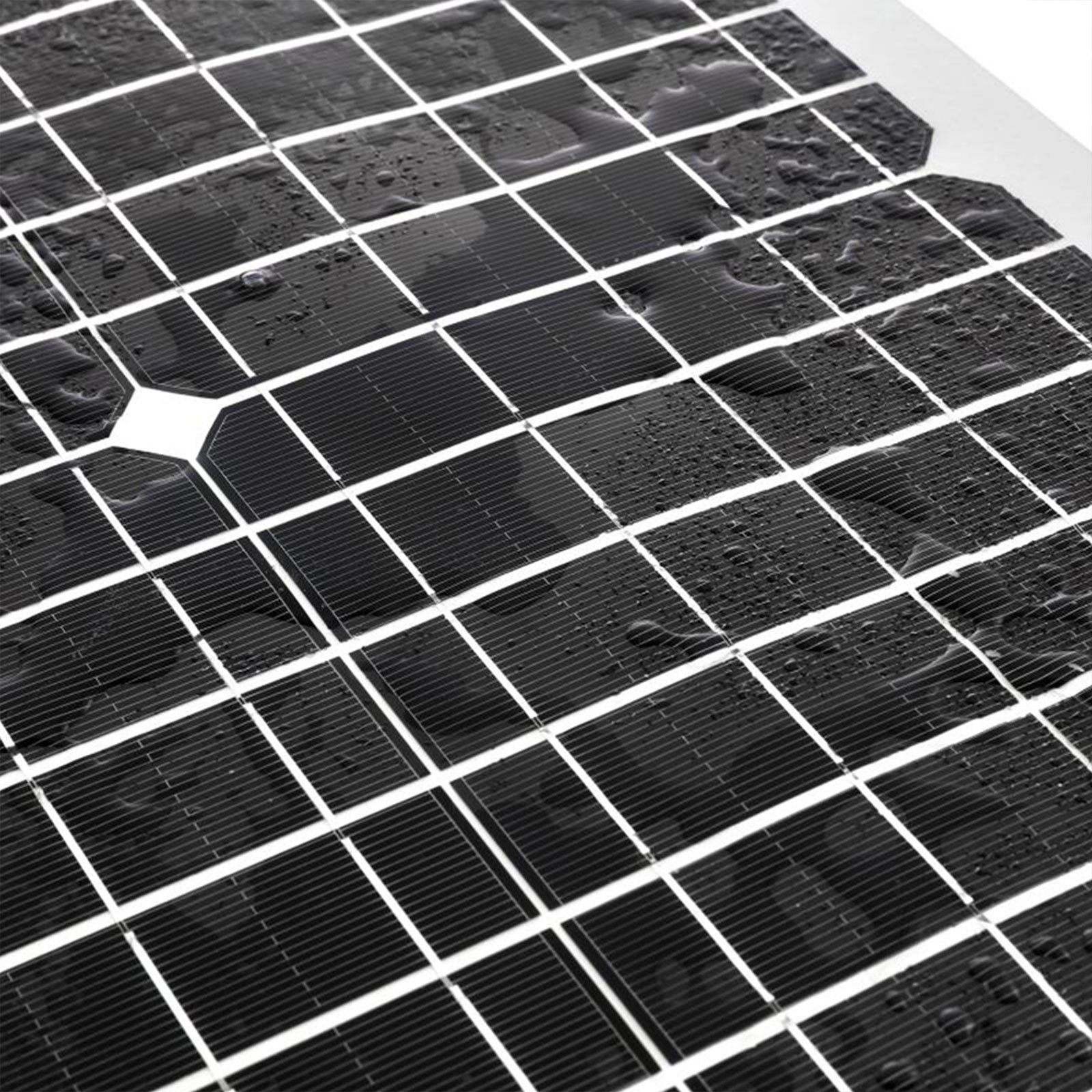 SOECOPO 15000W Peak Solar System Kit Flexible Panel 100A Controller