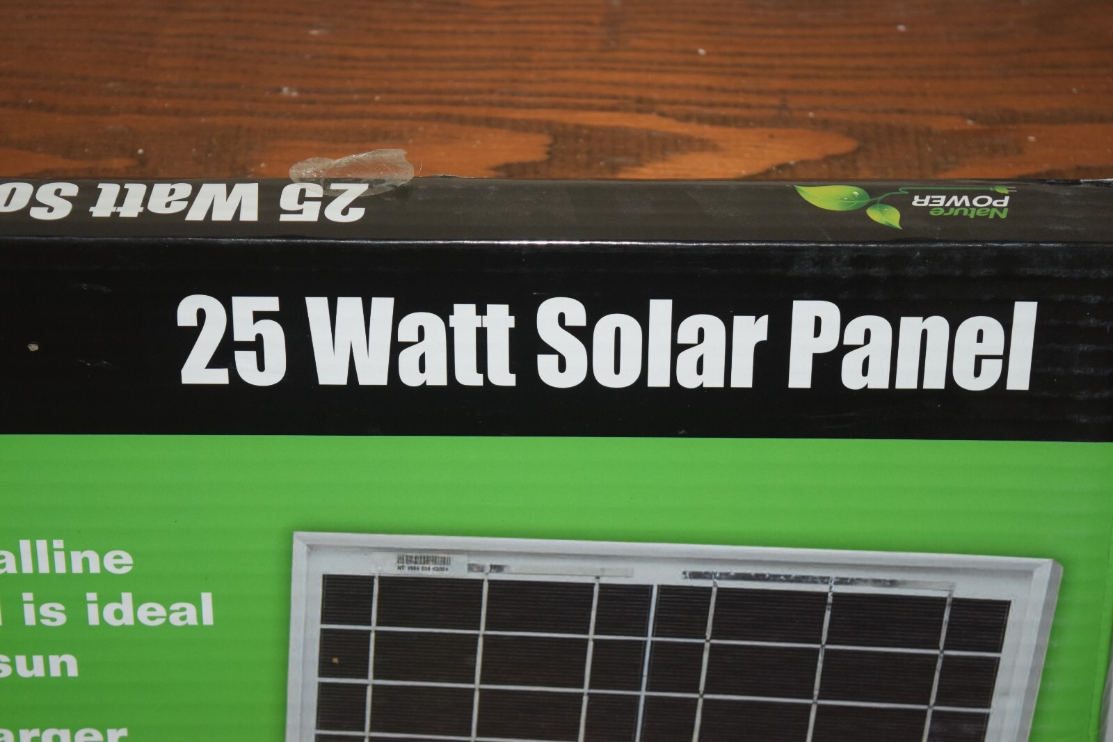 Nature Power Monocrystalline Solar Panel, 25 Watts, Model# 15025 – Brand New!