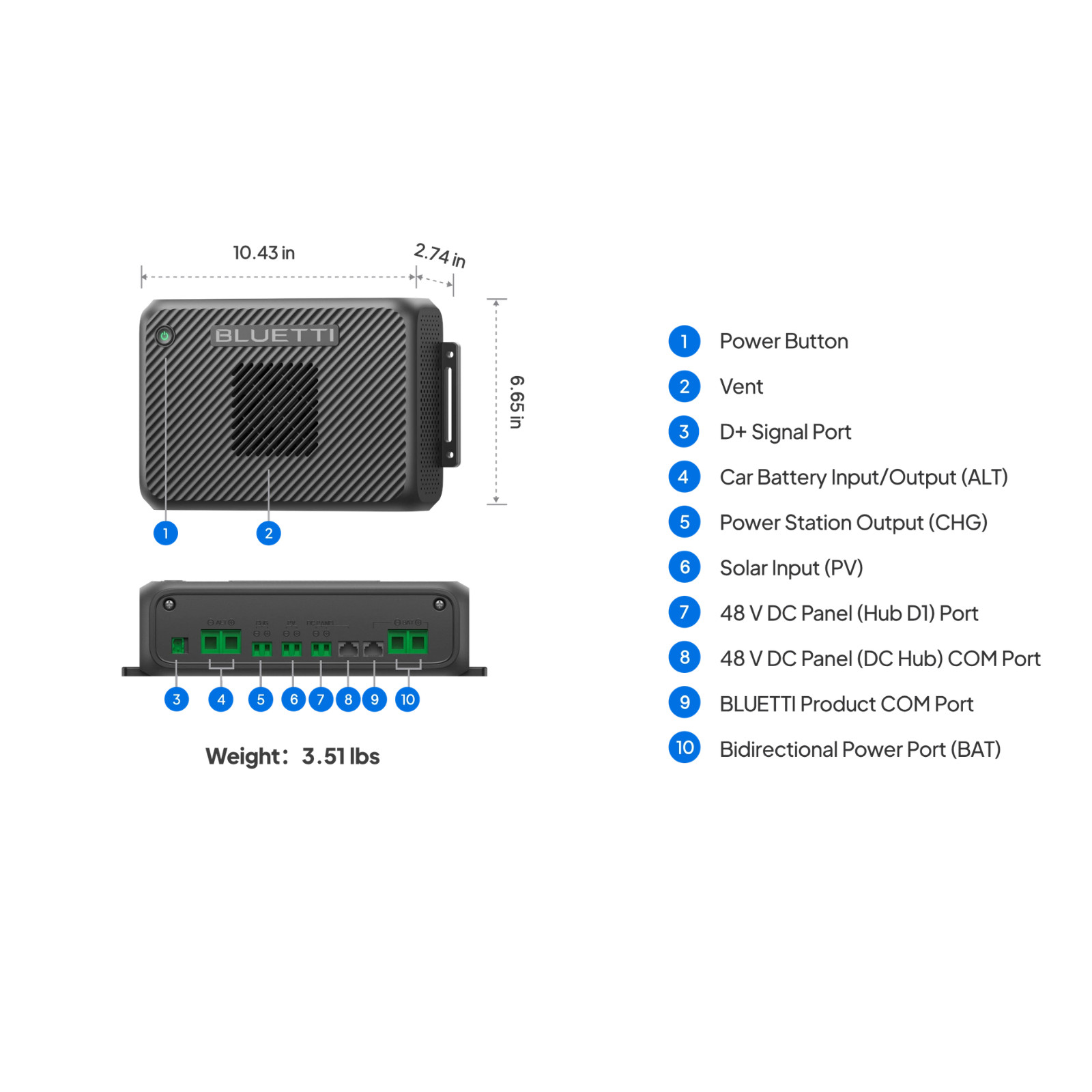 BLUETTI AC200L Solar Ready Power Station 2400W + Alternator Solar Charger 2