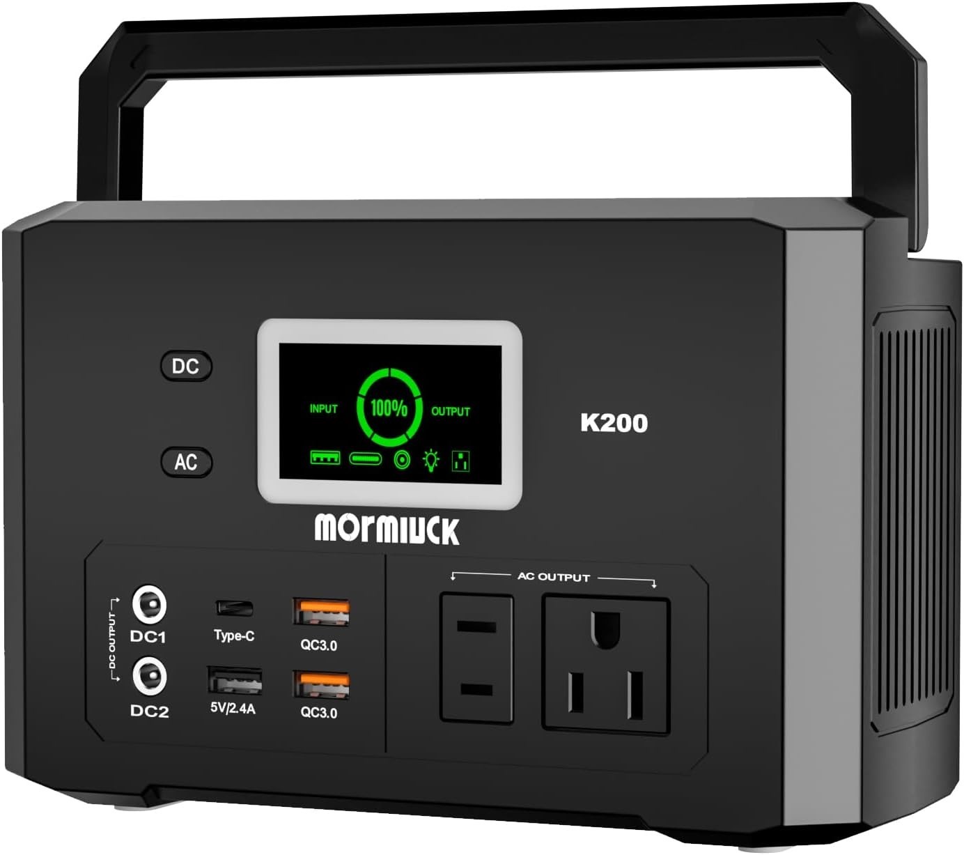 Compact 200W Power Station: Multi-output Convenience for Camping & Emergencies