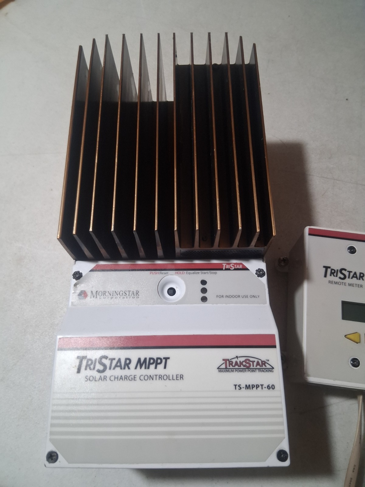 Morningstar Tristar 60a Solar Charge Controller – White TS-MPPT-60