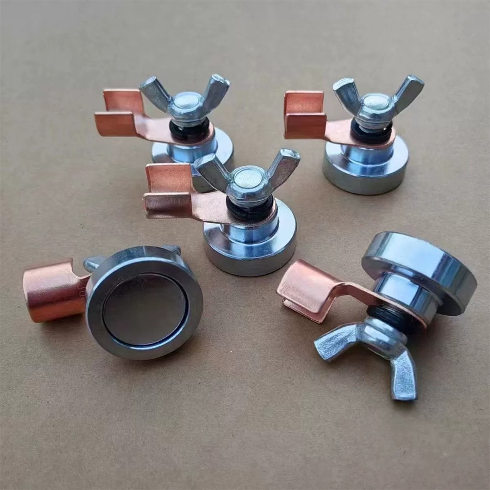 Multi-pack Available Welding Ground Clamp Magnetic Attachment Dual-size Option