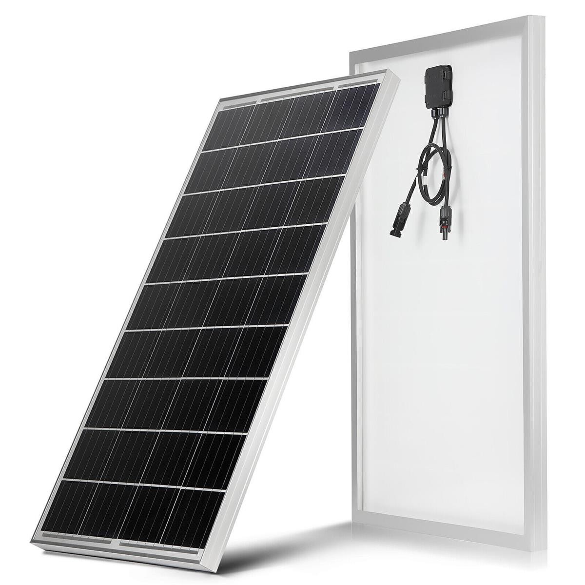 PFCTART 200 Watt 12V Monocrystalline Solar Panel for Battery Charger RV PV Power