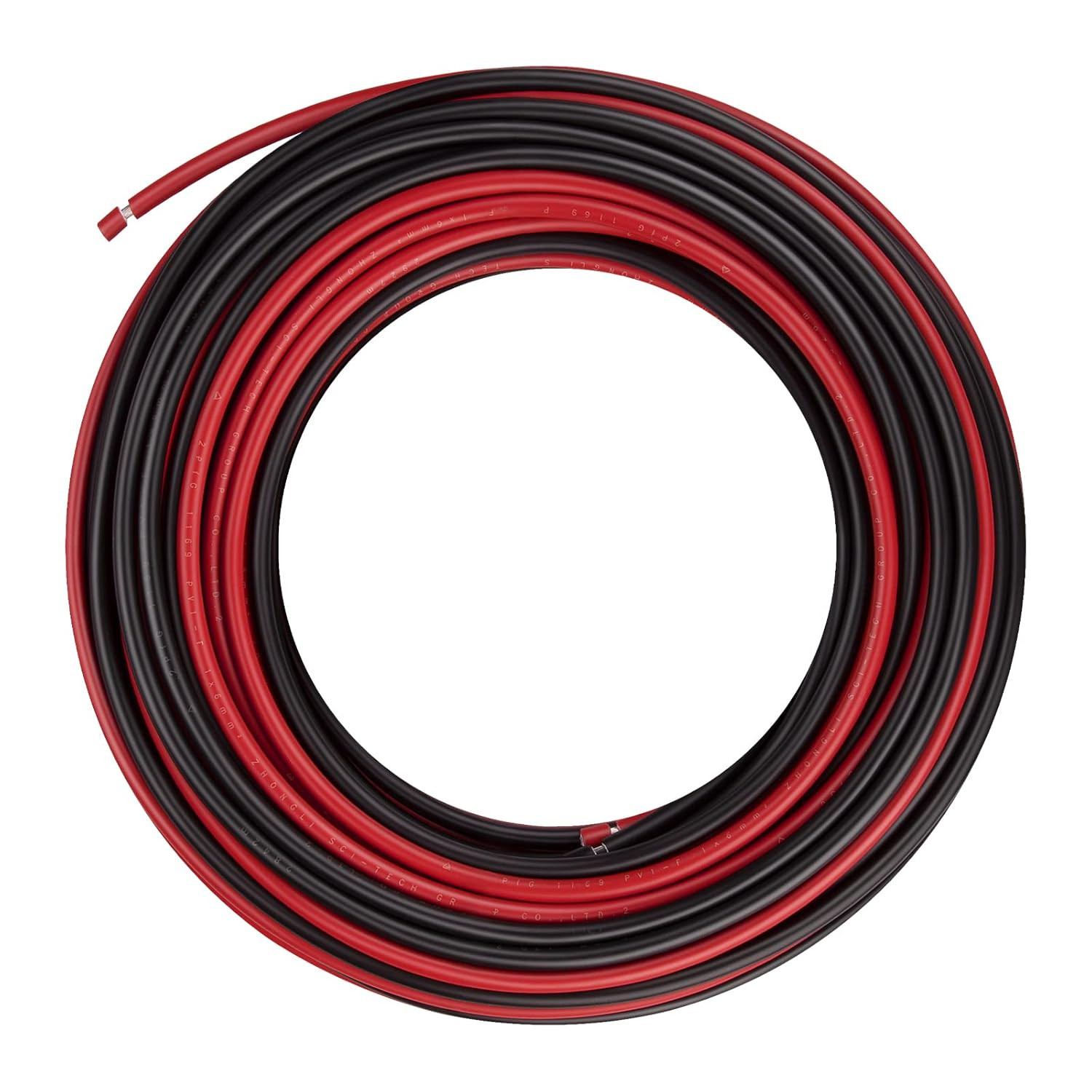 12AWG (4mm²) Tinned Copper PV Extension Cable – Solar Panel Connection Wire for