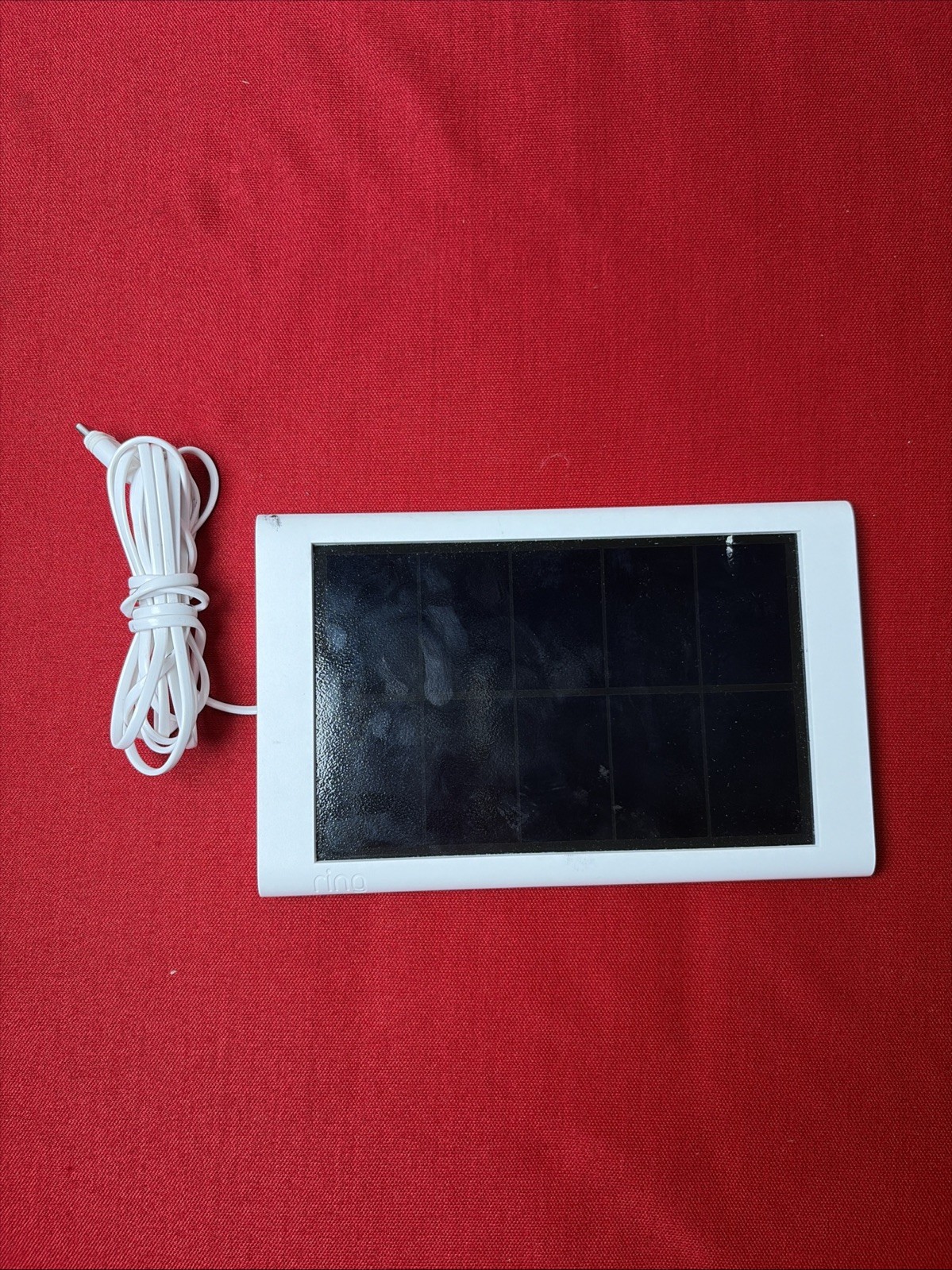 Ring Small Solar Panel 1.9W for Stick Up Cam White 5F78E9-USB-C