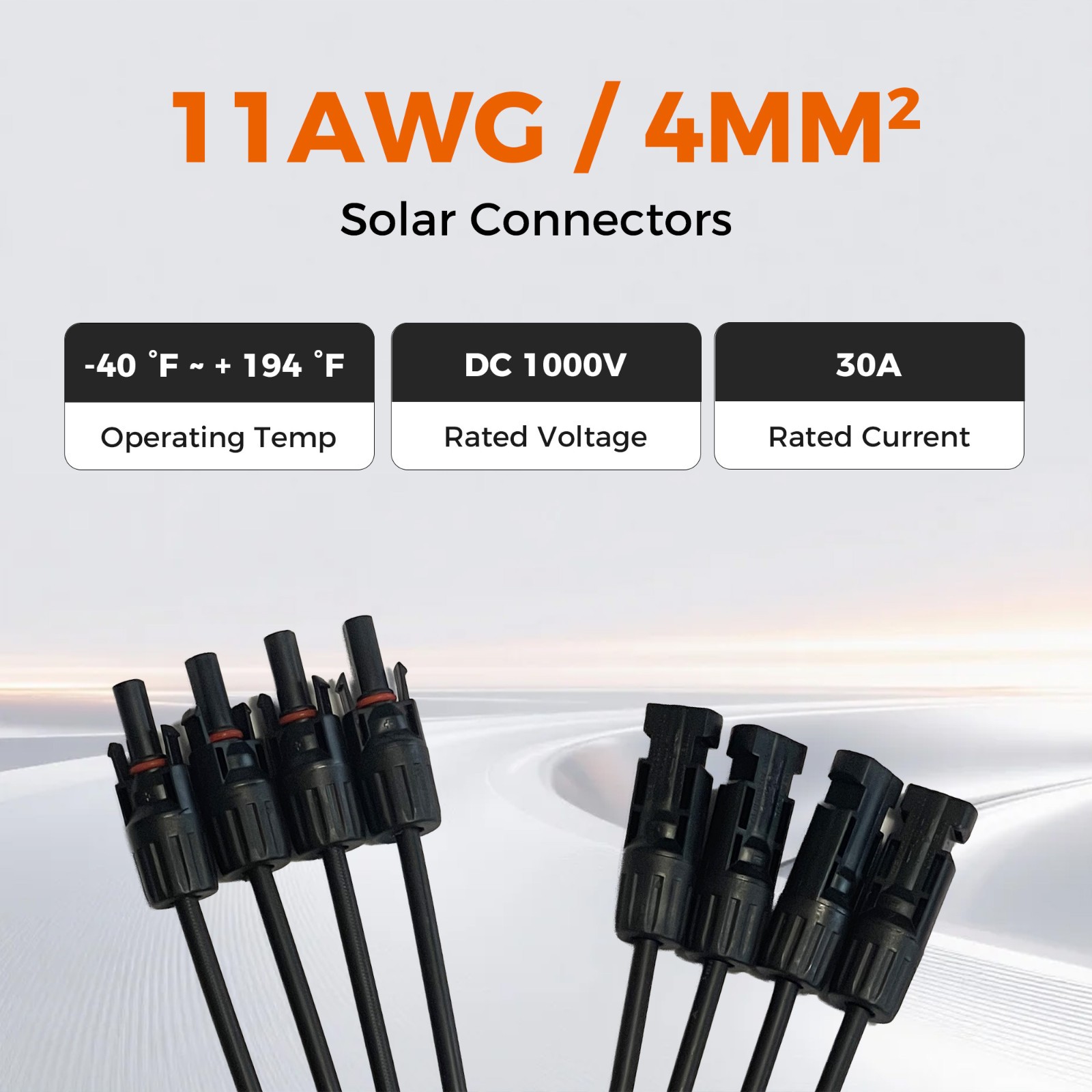 Solar Panel Branch Connector Splitter Adapter Cable Wire Plug for Solar System