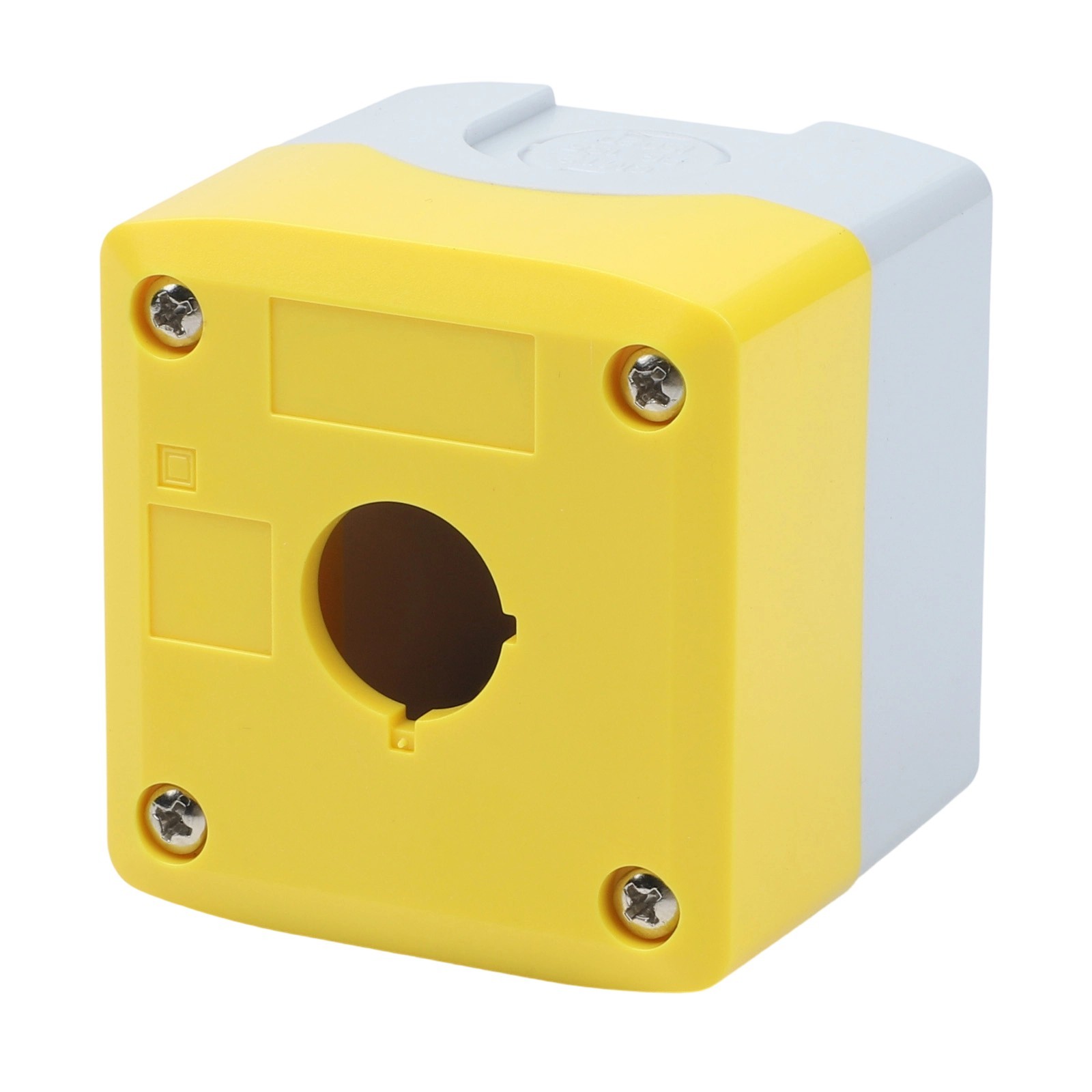 Industrial Push Button Control Box IP65 Waterproof ABS+PC Material Yellow