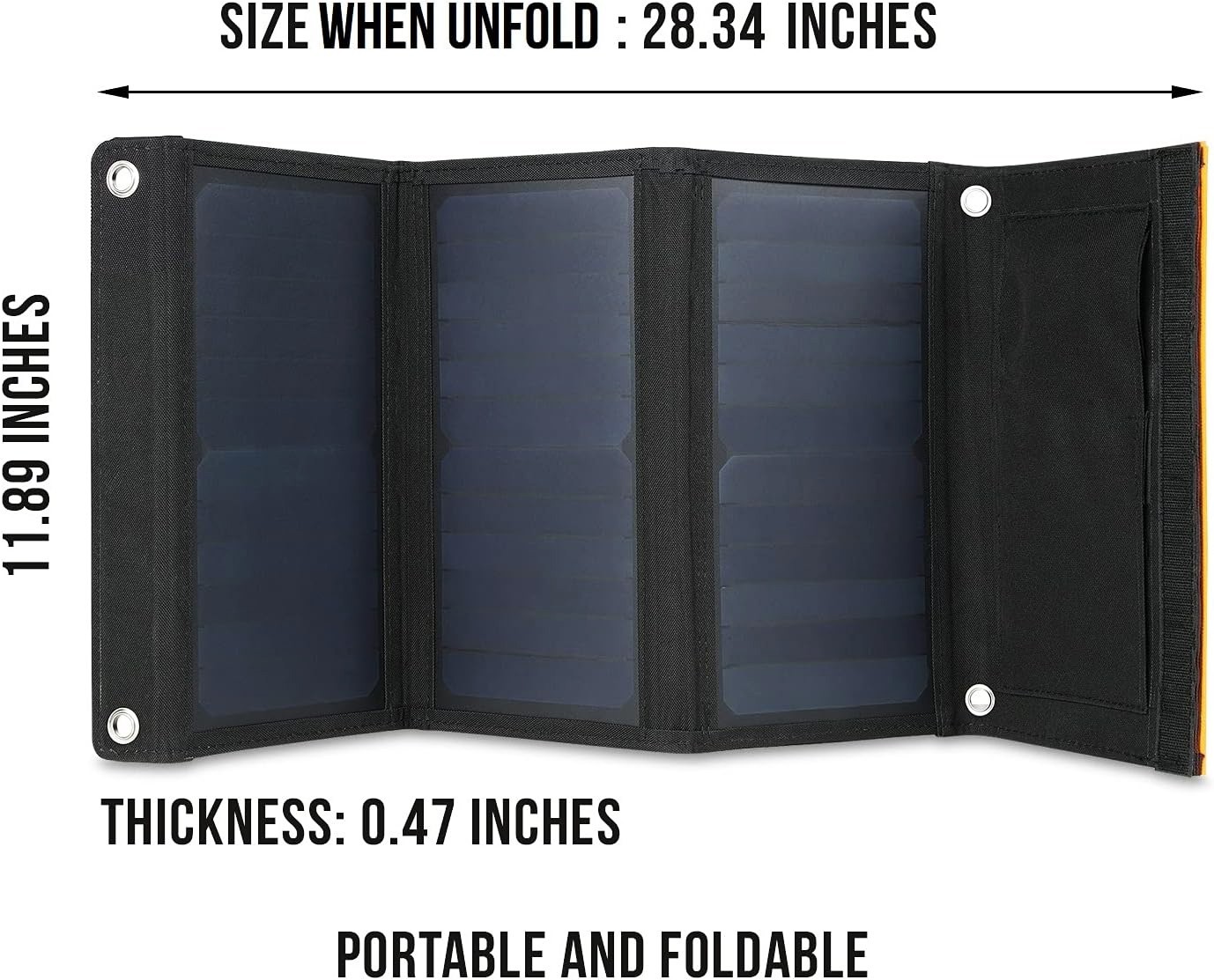 Wasserstein 21W Portable Solar Panel Charger
