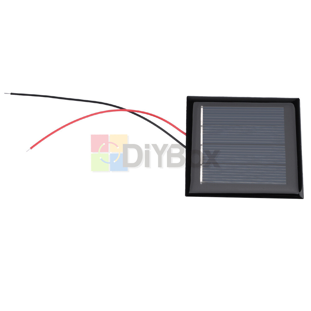 5Pcs 1.5/2/3/5V Solar Panel Polysilicon Module DIY Solar Panel w/Wire 60-150mA