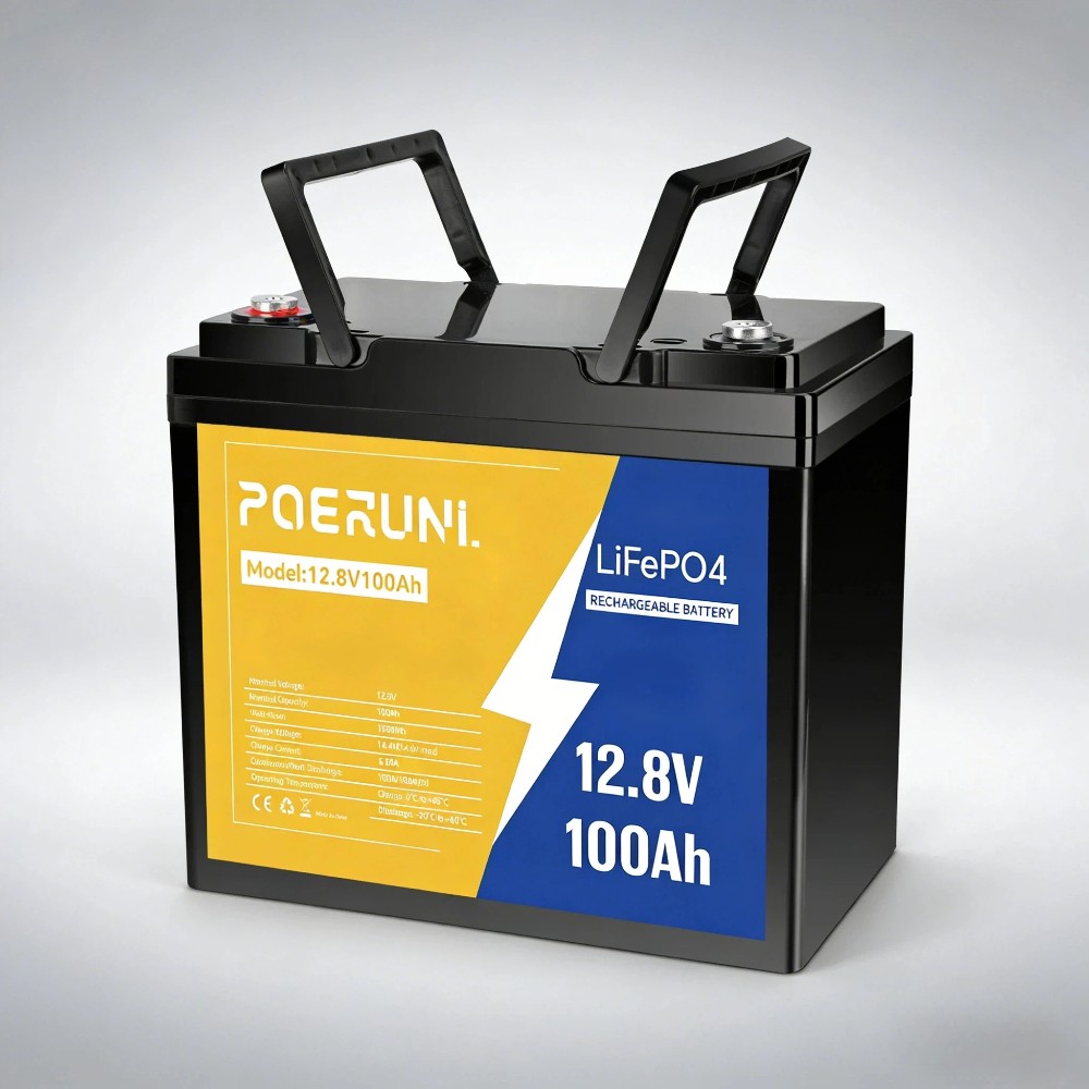NEW 12V 100Ah LiFePO4 Lithium Battery 8000+ Deep Cycle BMS for Solar RV Off-grid