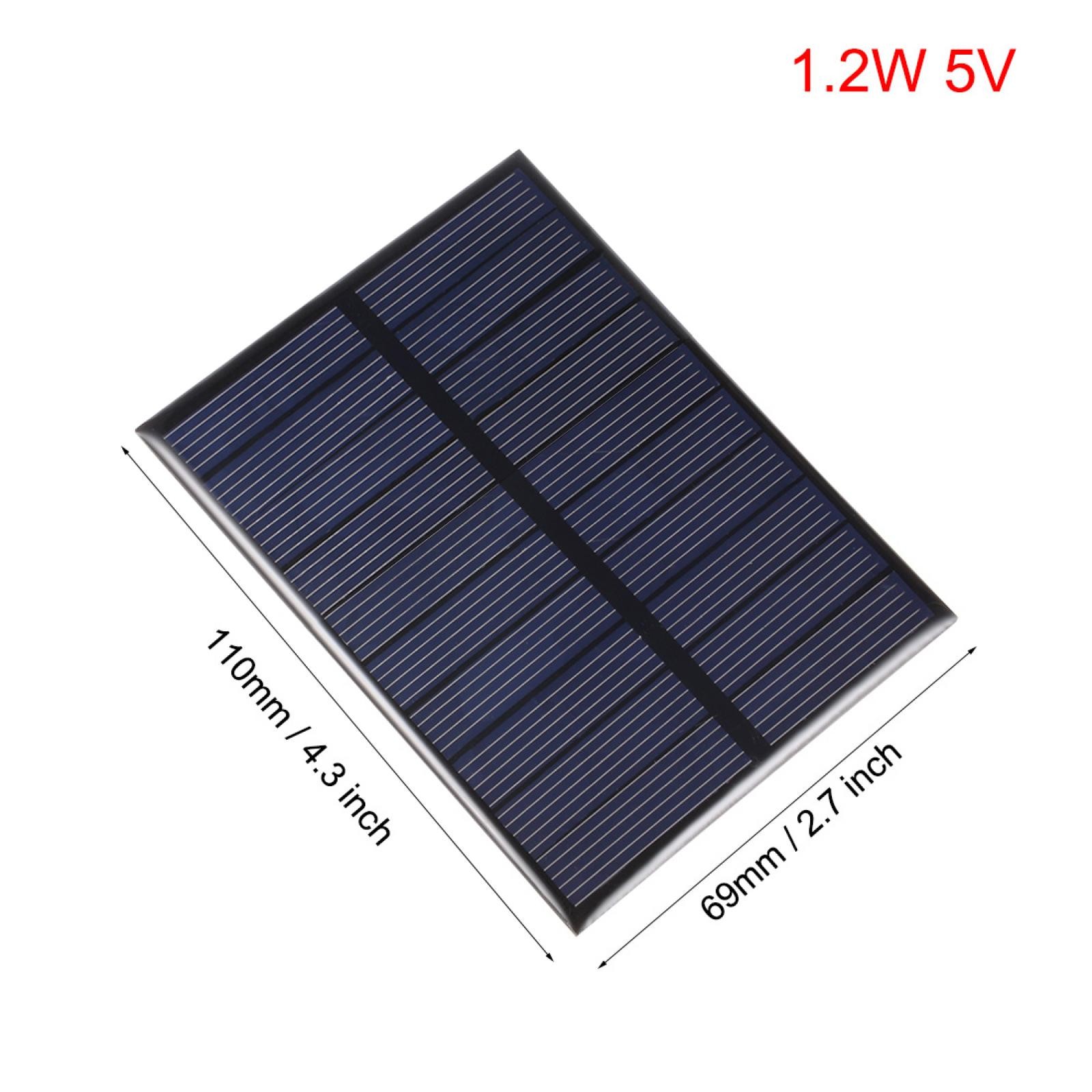 1.2W 5V Mini Solar Panel Module DIY POLY for Toys Charger 5X