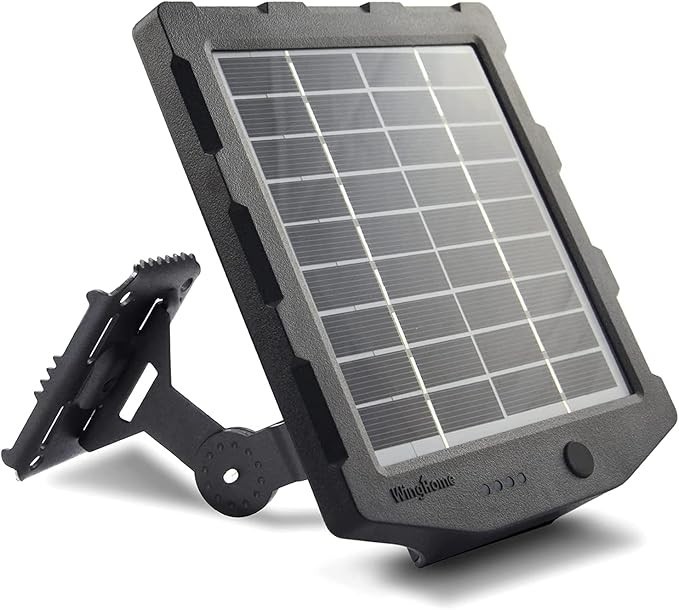 Solar Panel 12V 1A 6V 1.5A 2000mAh Battery Charger Kit for Trail Camera Outdoor