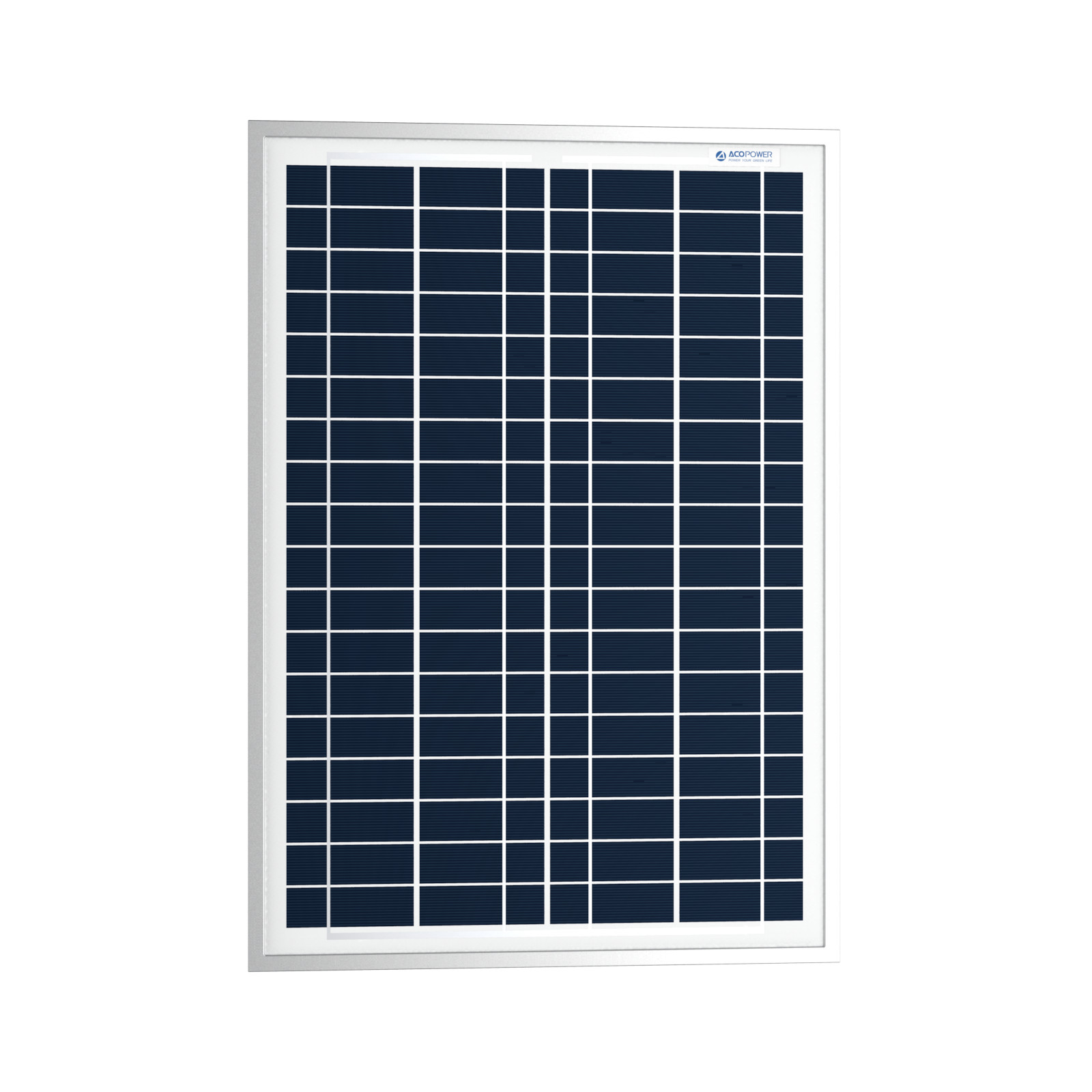 ACOPower 25 Watts Poly Solar Panel, for 12 Volt Battery Charger