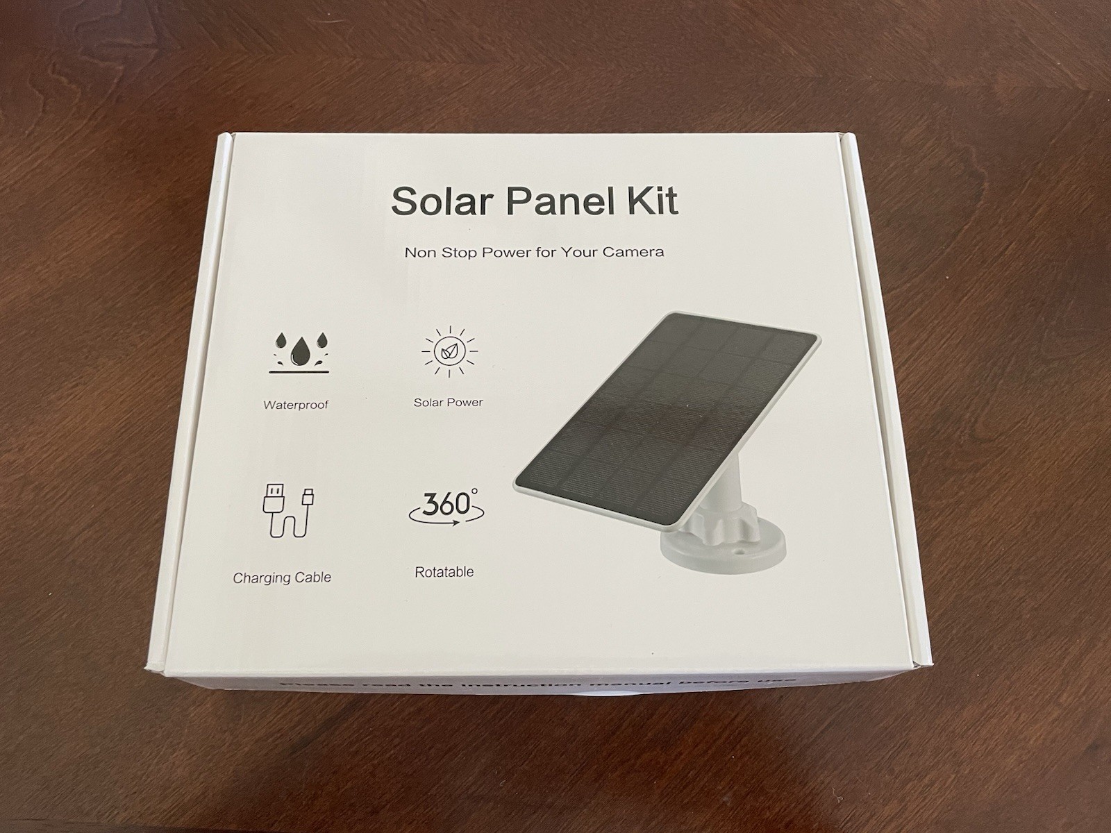 NEW Solar Panel Kit 5V, USB-C/Micro-USB/etc