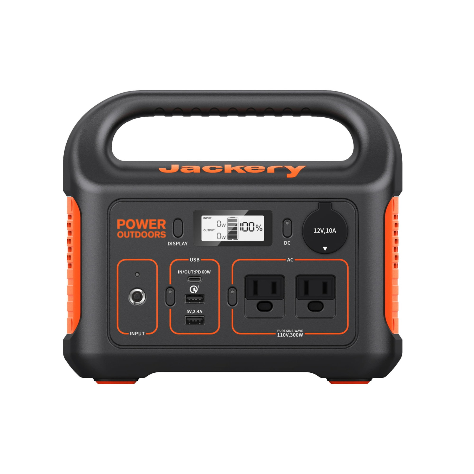 Jackery Explorer 290 Plus Portable Power Station w/ Car Cable