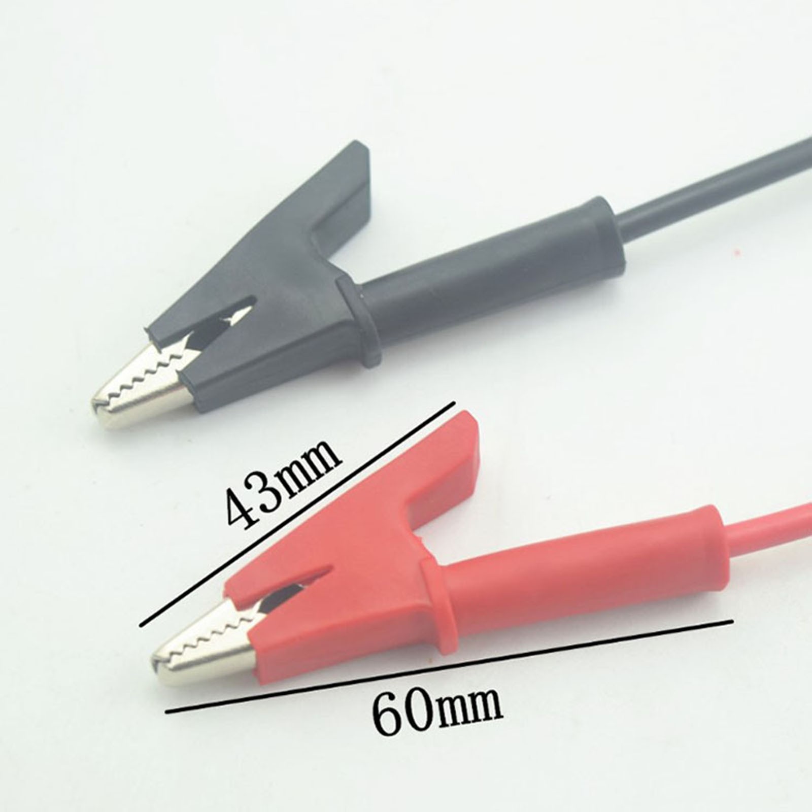 20A Alligator Clamp Clip Wire Power Connection Cable Instrumentation Test Cable