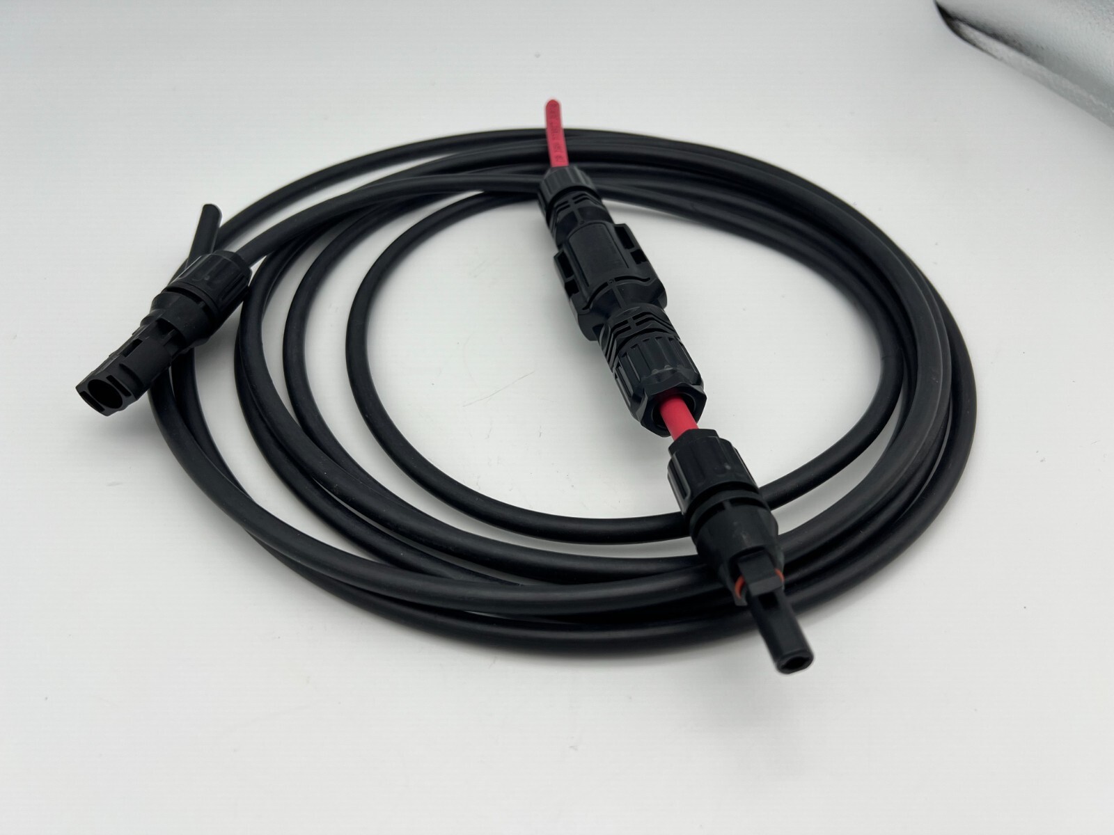 Pair 10AWG or 12AWG with in-line fuse 1000v 15A PV extension cable PT UL listed