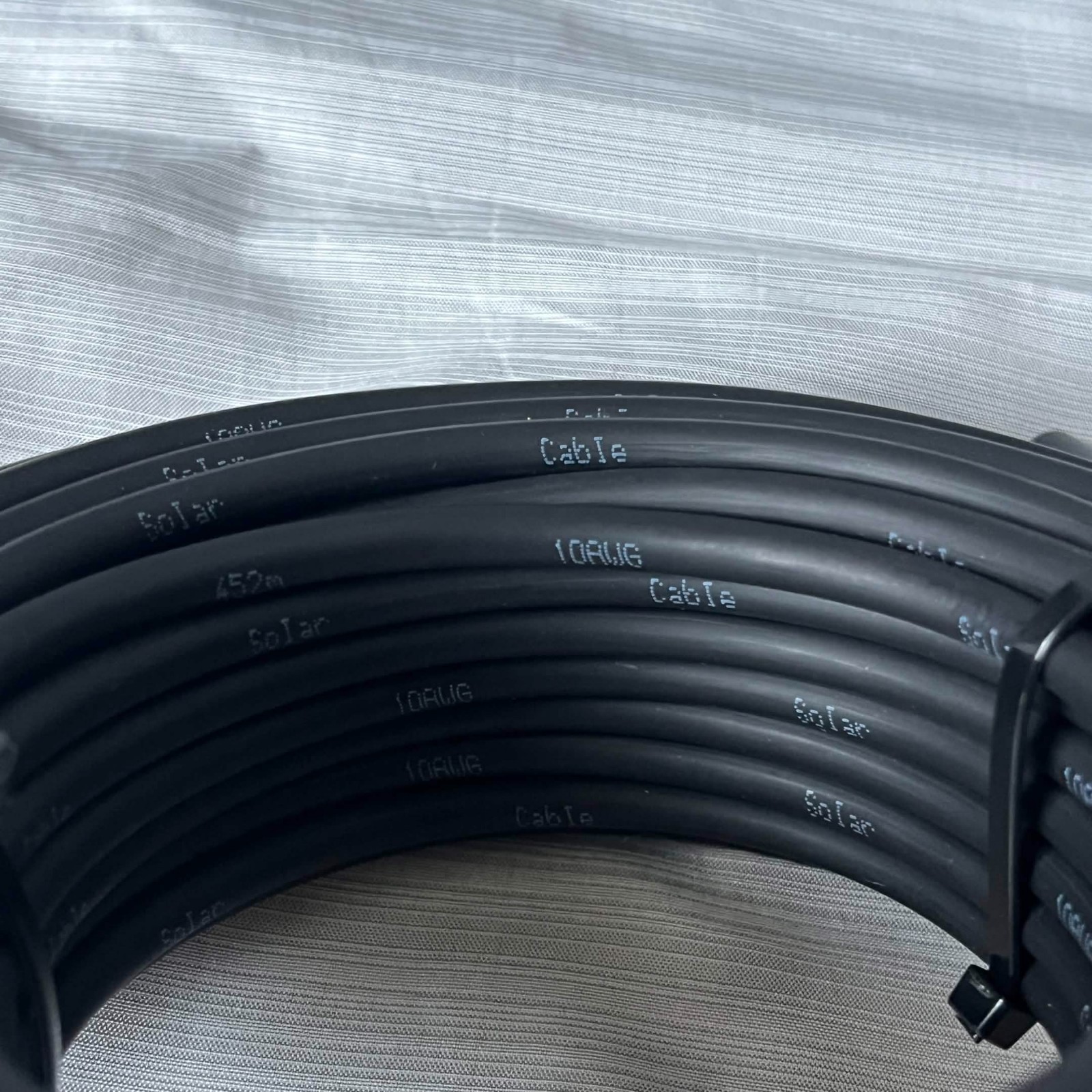Solar Panel Extension Cables – 10 AWG, 50 ft with Waterproof Connectors
