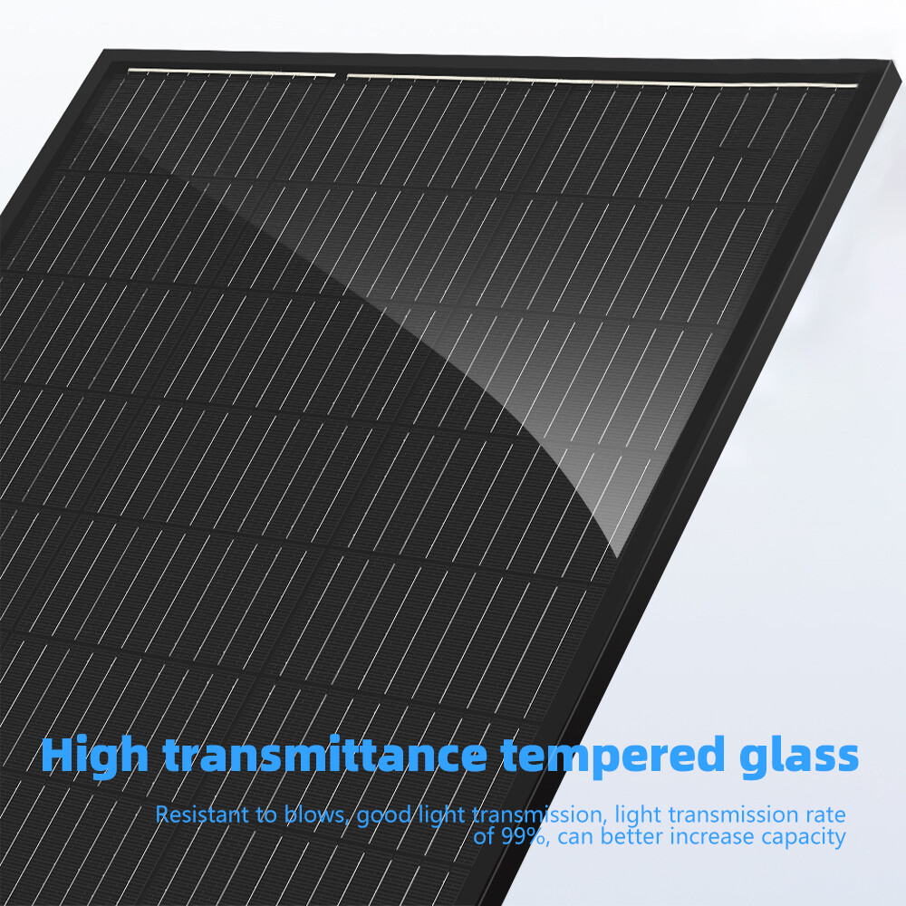12V 120W Watt Monocrystalline Solar Panel 22% High Efficiency RV Home Roof Boat