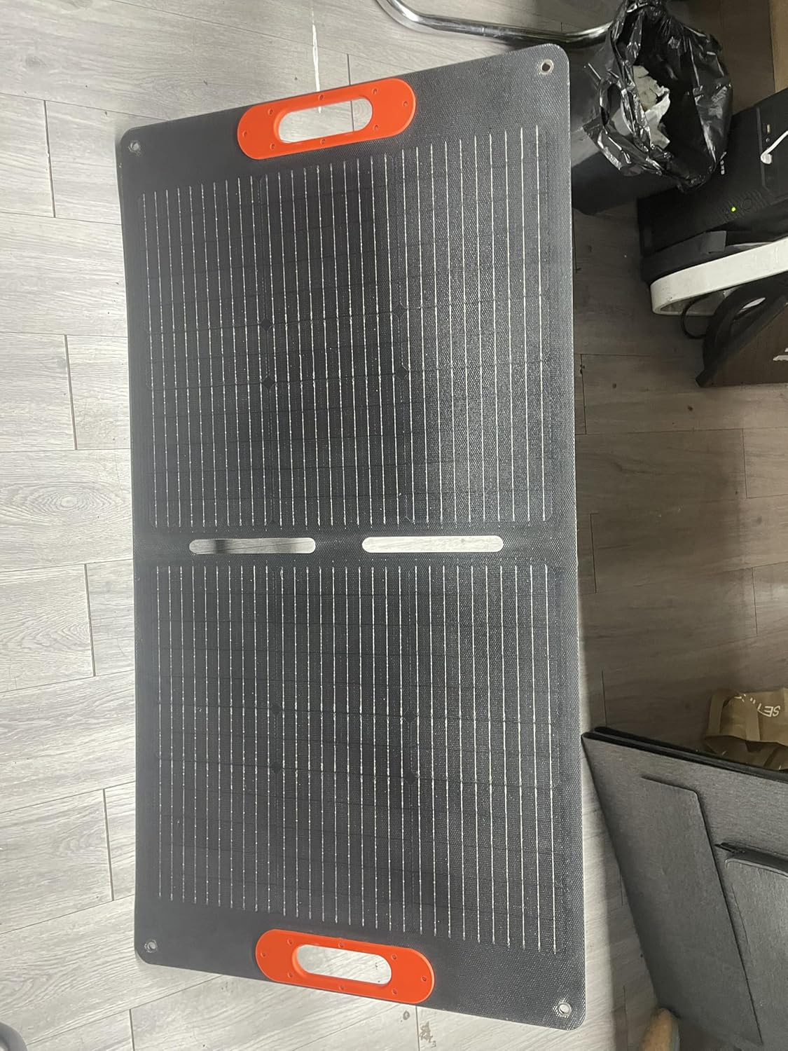 100W Portable Solar Panel for Power Station Generator,100 Watt Foldable Solar Pa