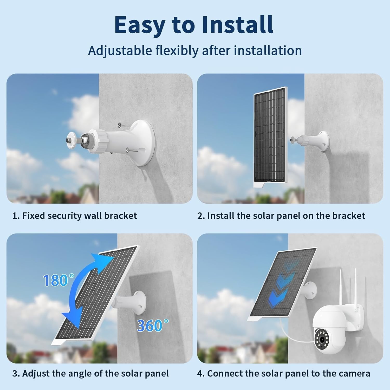 2 Pack Paneles solares de 9 W: cargador impermeable de alta eficiencia
