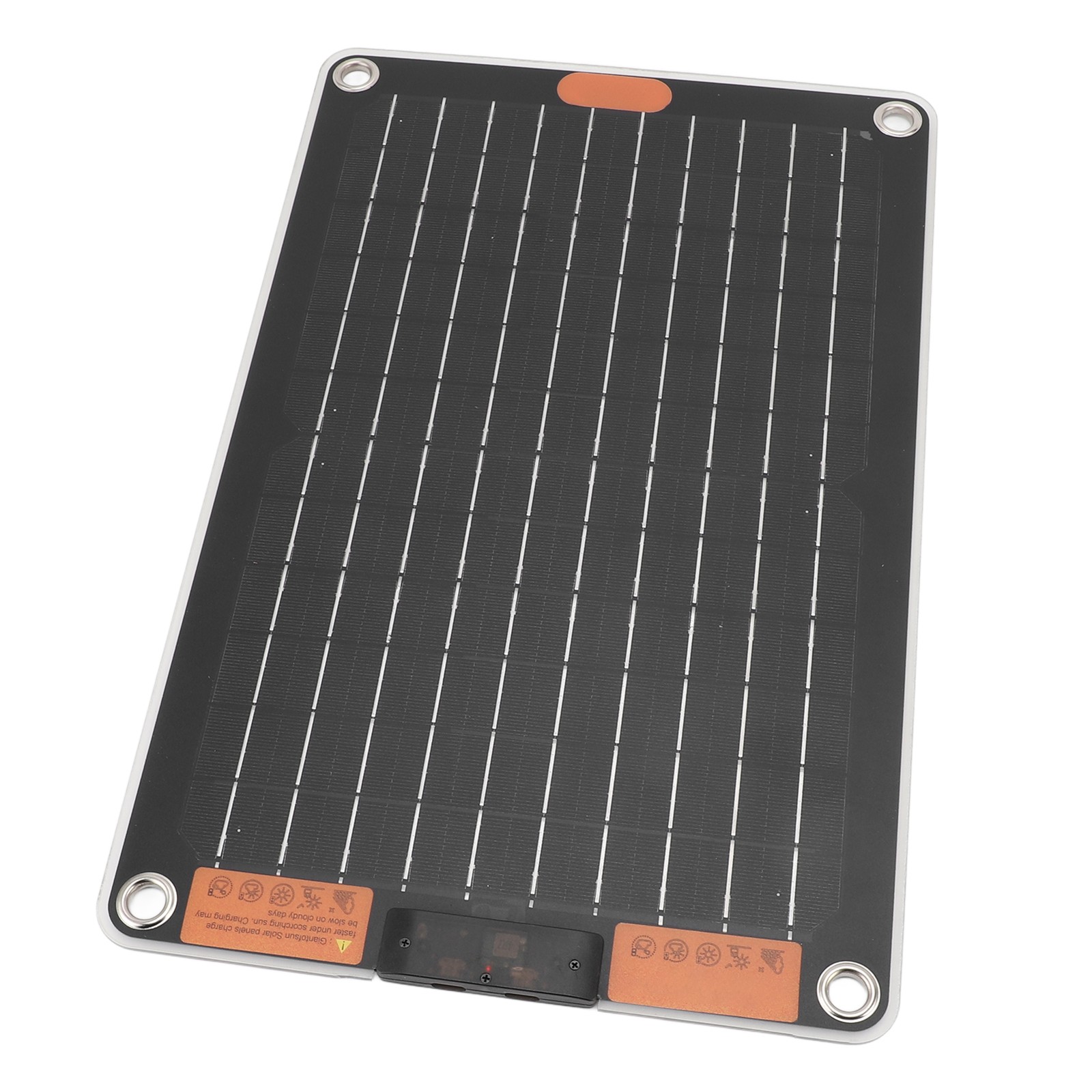 15W 5V 2.5A Solar Panel Battery Charger Monocrystalline Silicon Rain Proof FBIO