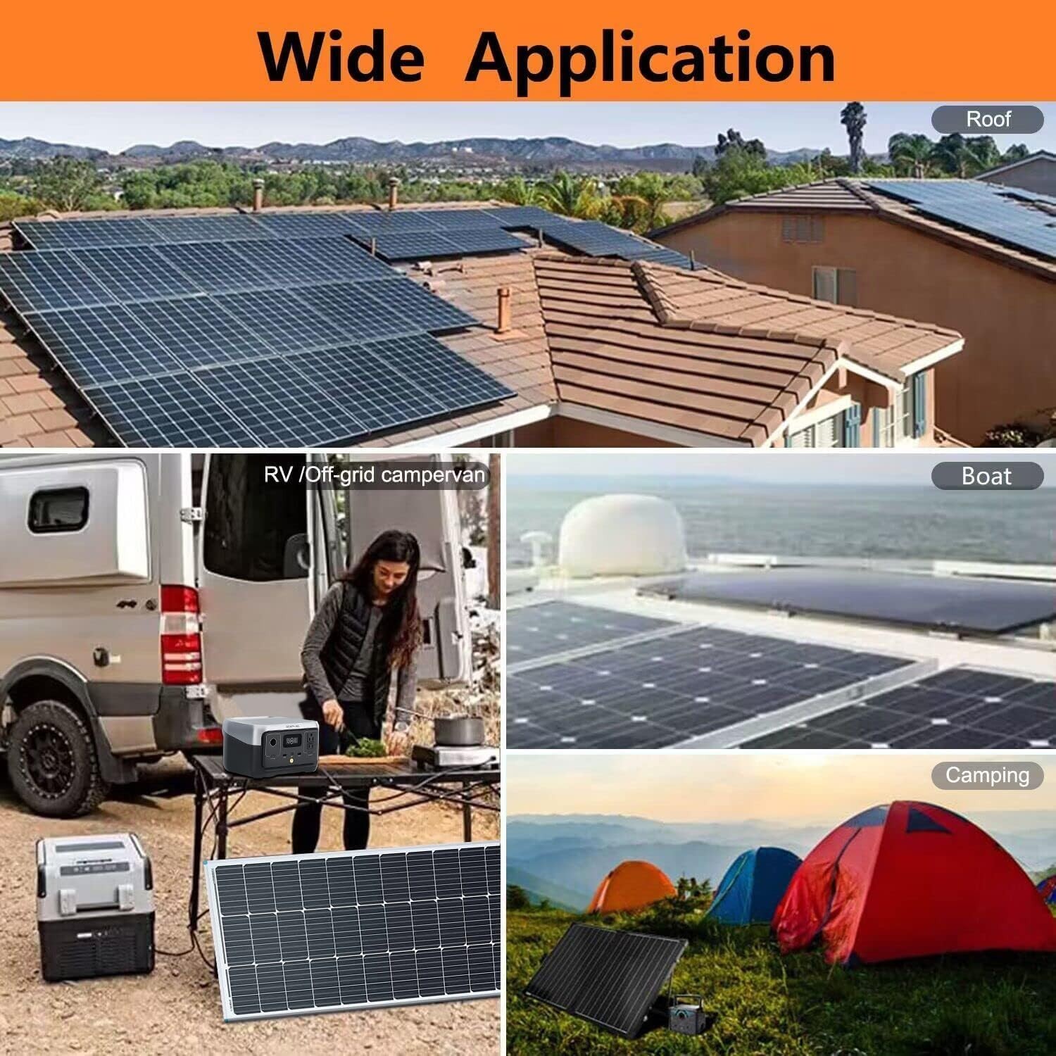 16.5ft XT60i Solar Charging Cable for Portable Power Stations & Generators