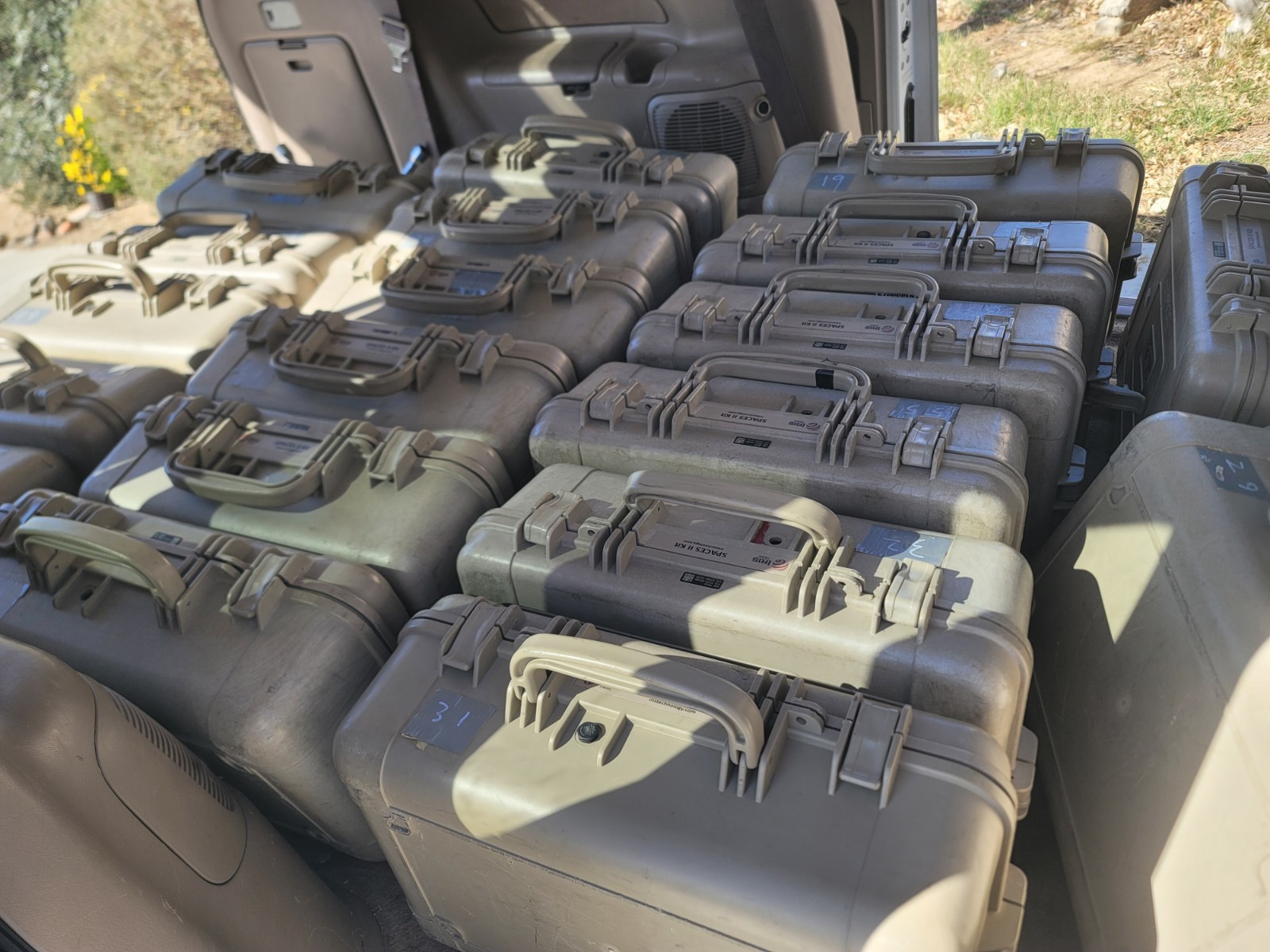 Iris Technology SPACES II Kit USMC Military Portable Solar Energy Field Power