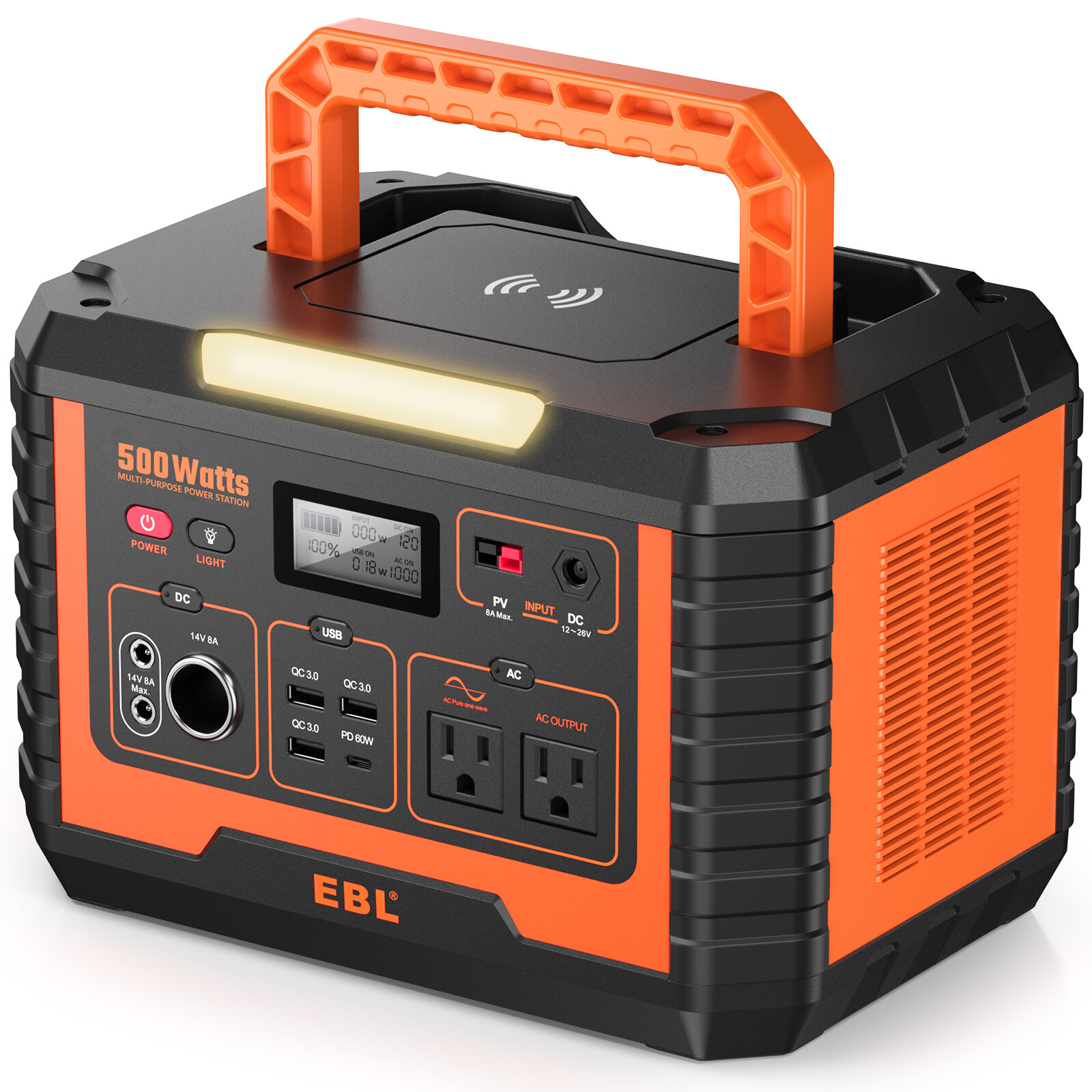New Portable Power Station 200W/500W/1000W Solar Generator / Solar Panel
