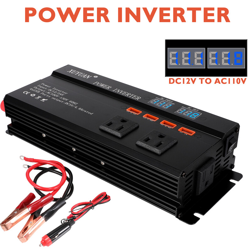 4000W Complete Solar Panel Kit Solar Power Generator 100A,110V Home Grid System